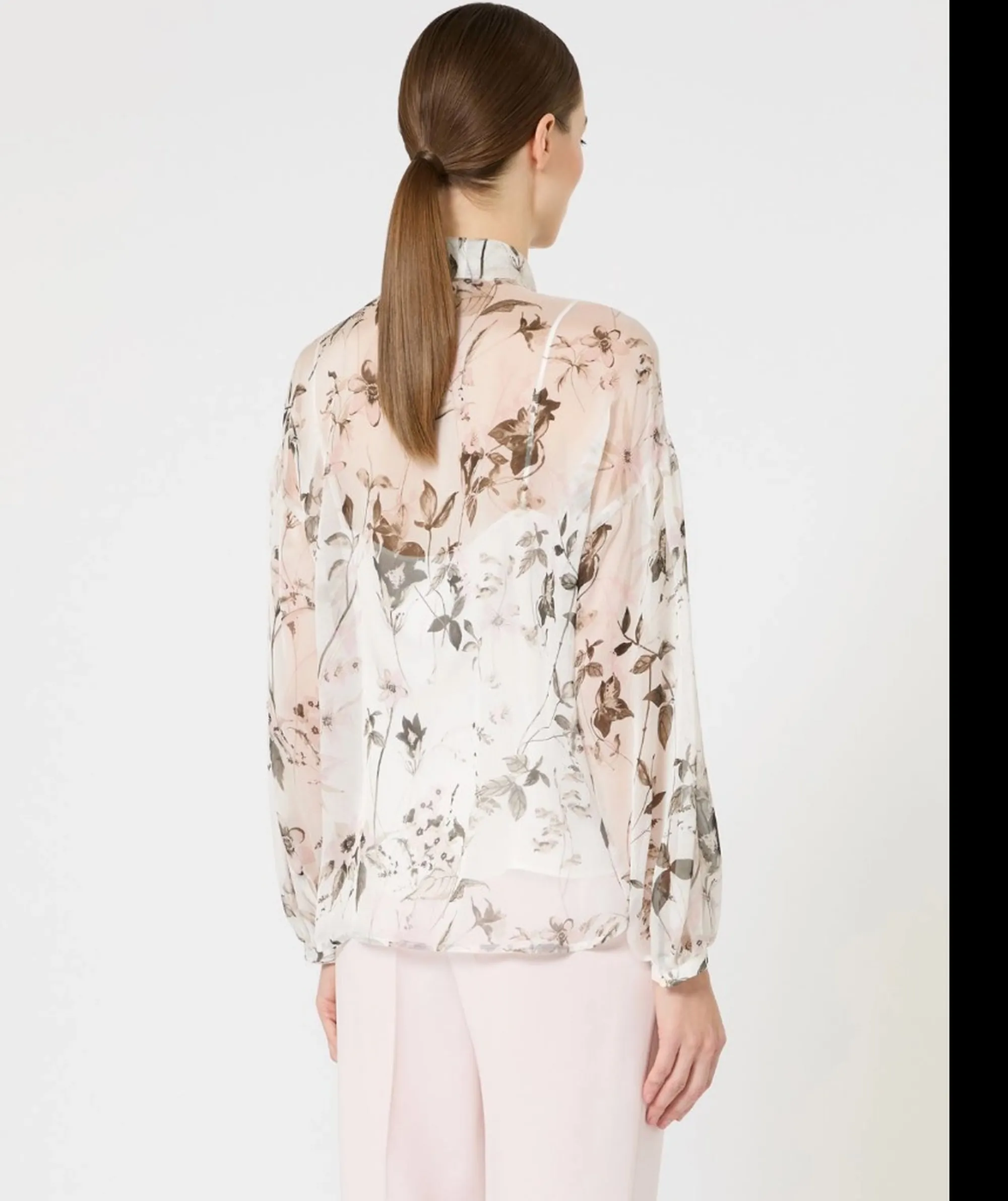 Max Mara Studio B'Blouse Mstetere ' White 2616261015 174102