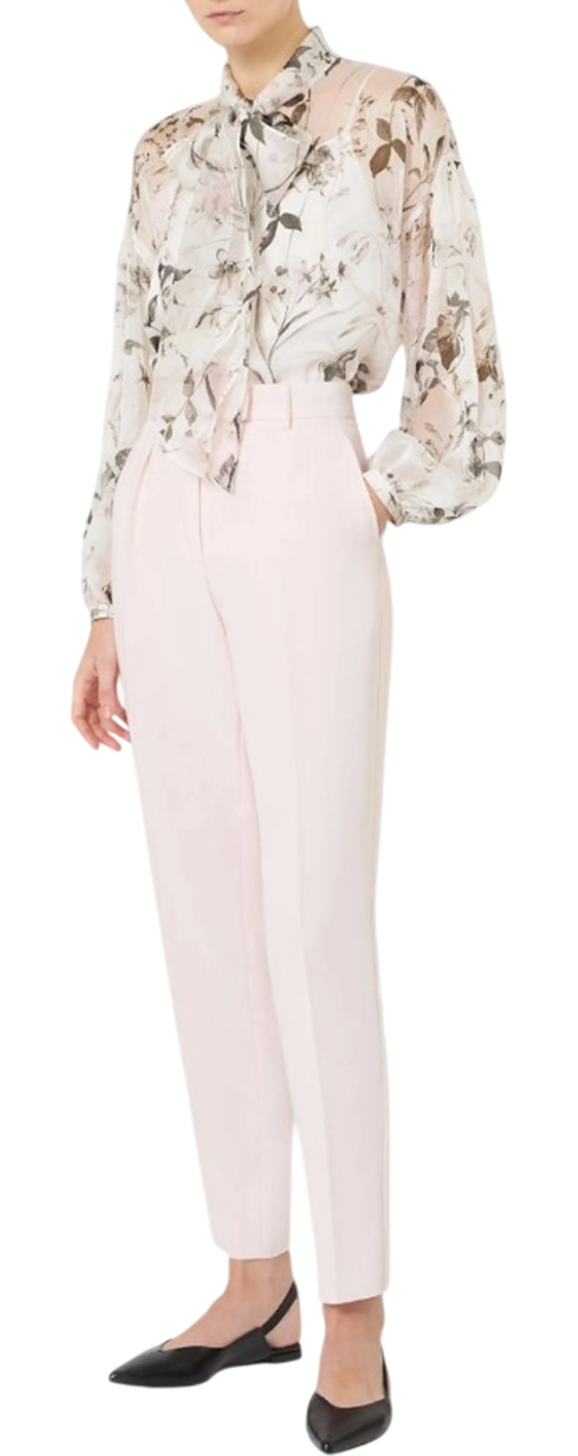 Max Mara Studio B'Blouse Mstetere ' White 2616261015 176063