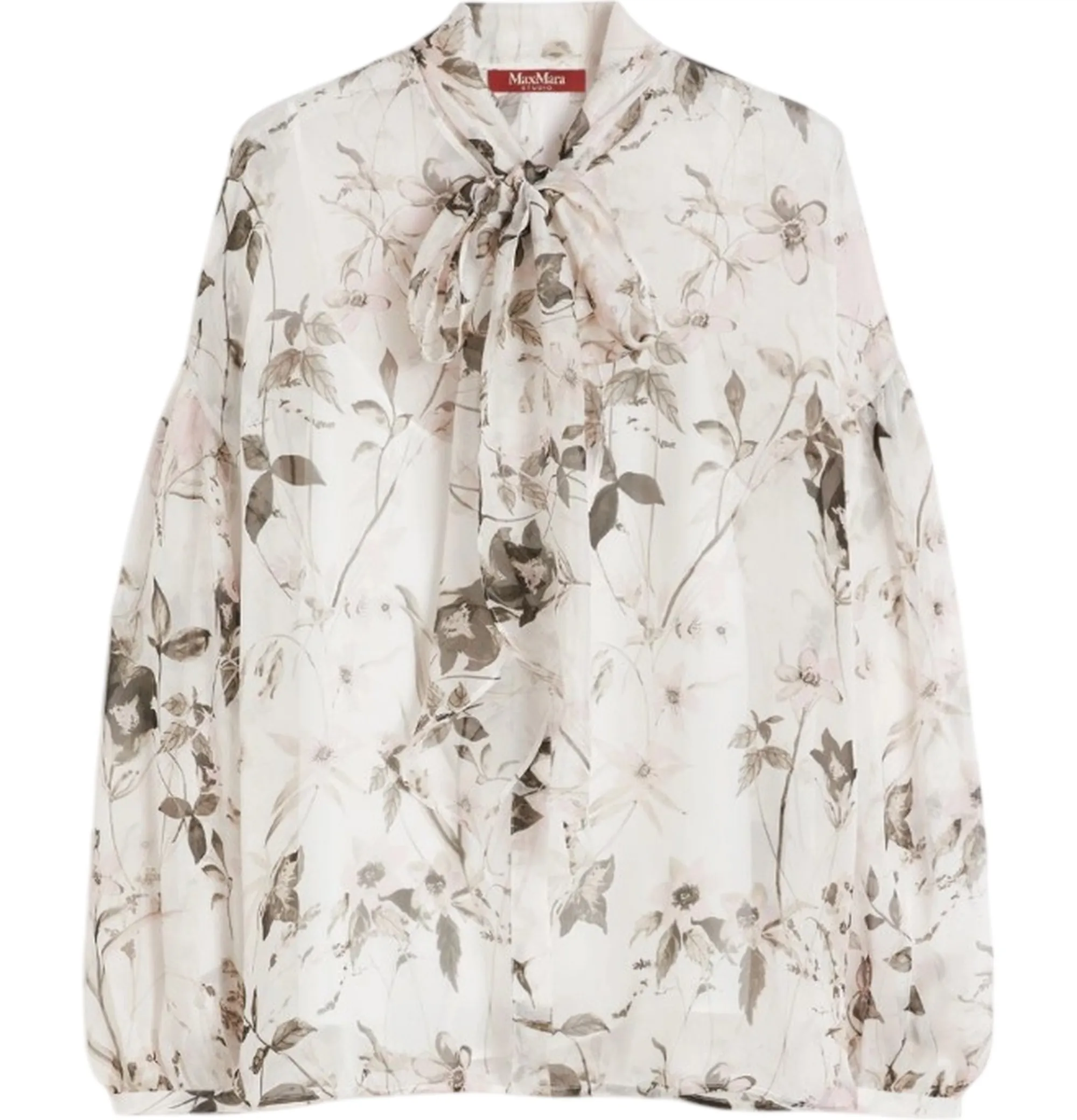 Max Mara Studio B'Blouse Mstetere ' White 2616261015 176065