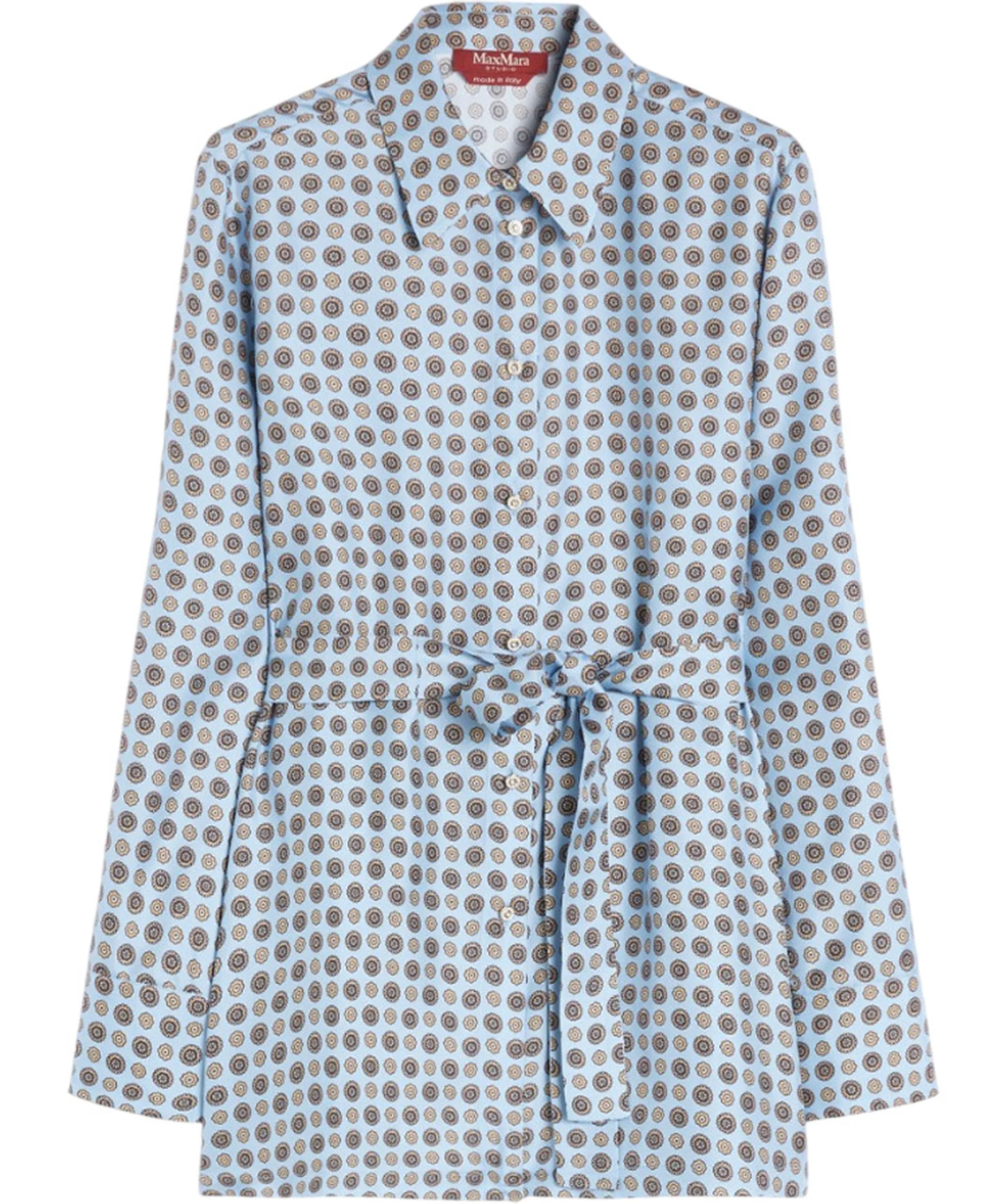 Max Mara Studio B'Boccale Shirt ' Sky Blue 2526196021 164585