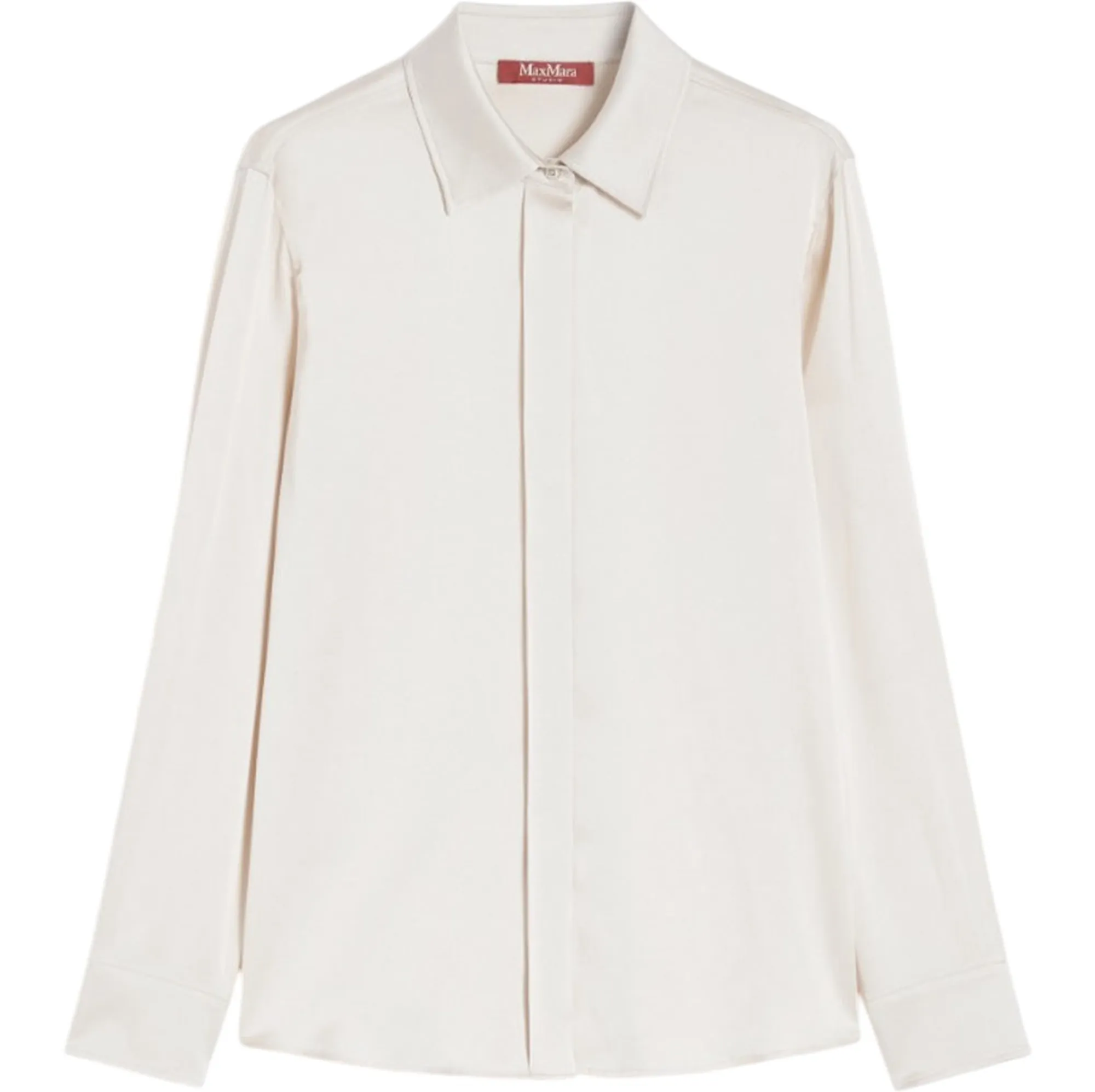 Max Mara Studio Camicia Xero Beige 2526116012 164574