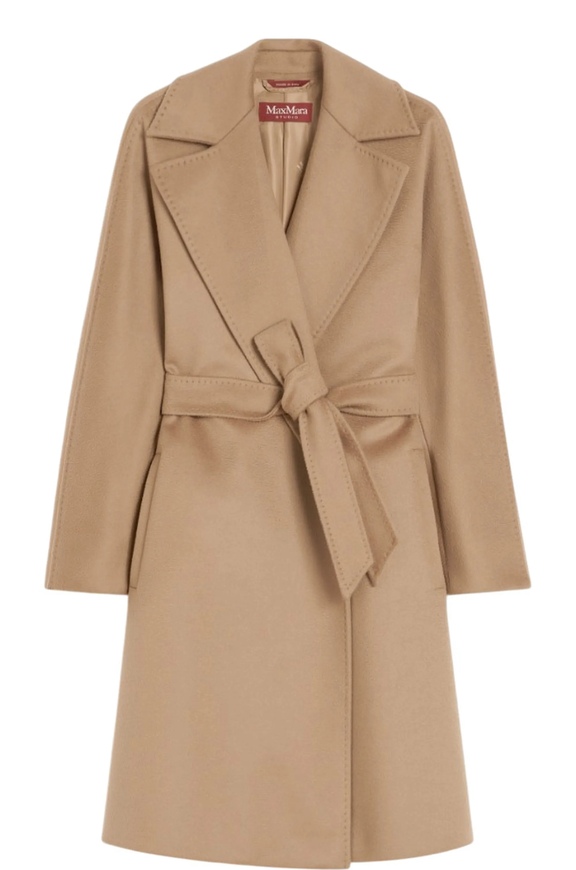 Max Mara Studio Cappotto Dravenna Cammello 2526016091 165238