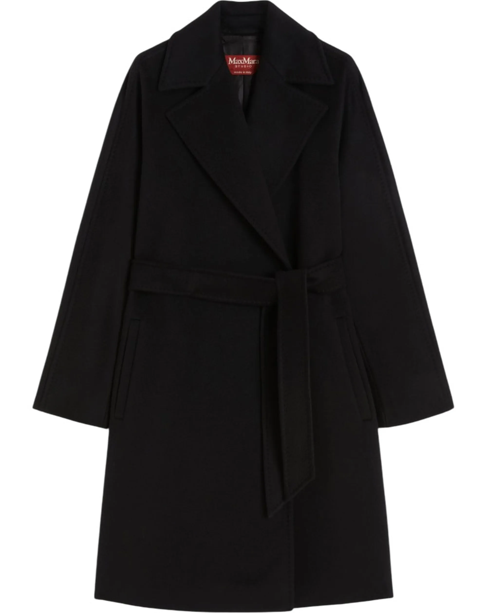 Max Mara Studio Cappotto Dravenna Nero 2526016091 165232