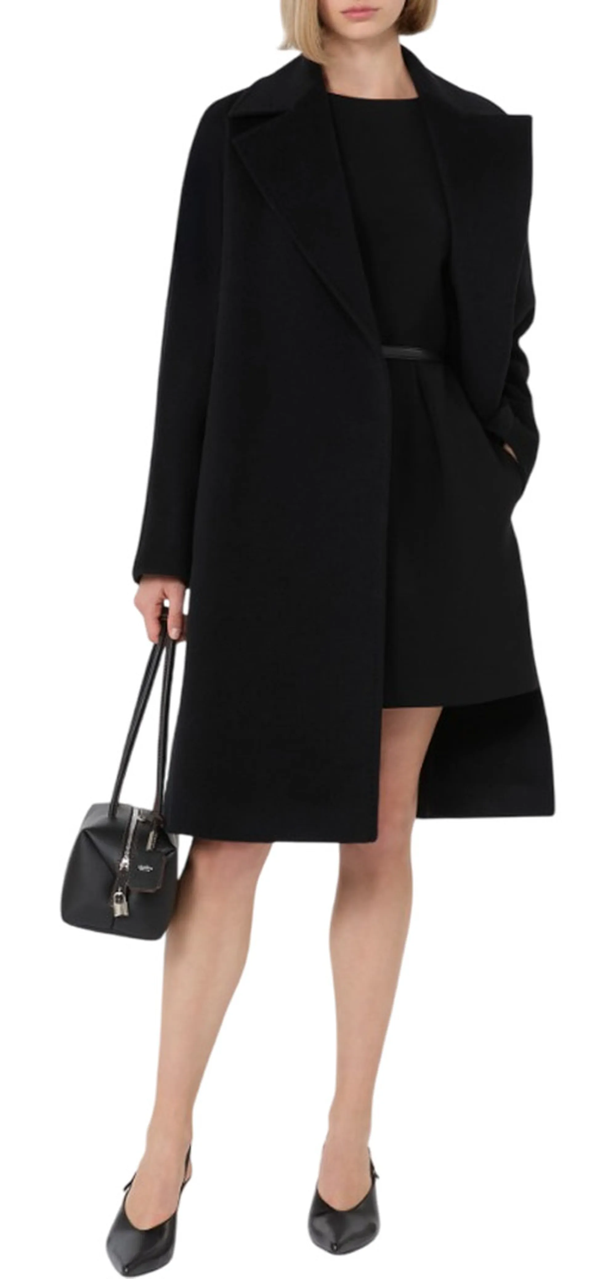 Max Mara Studio Cappotto Dravenna Nero 2526016091 165233