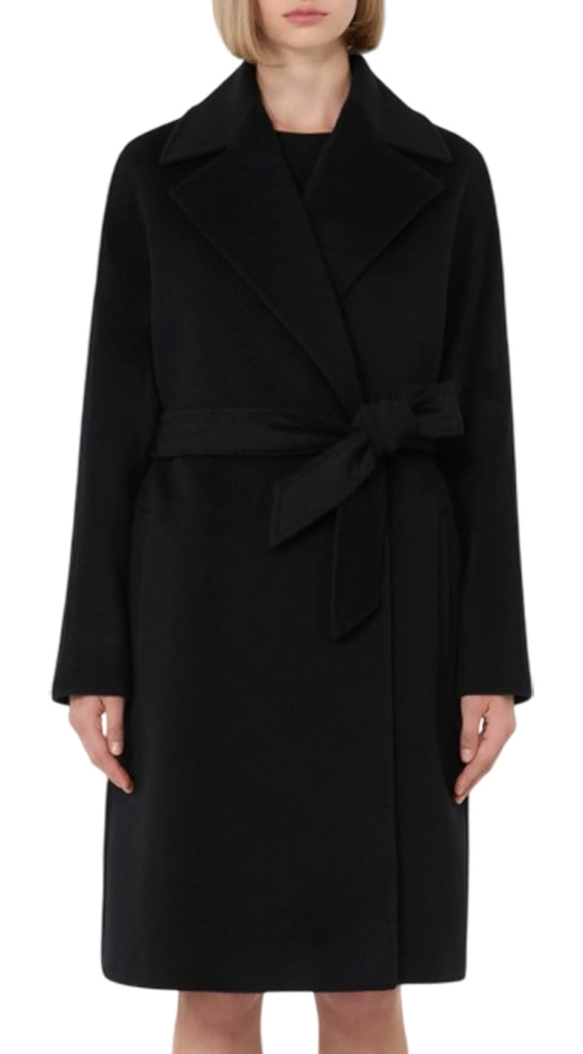 Max Mara Studio Cappotto Dravenna Nero 2526016091 165235
