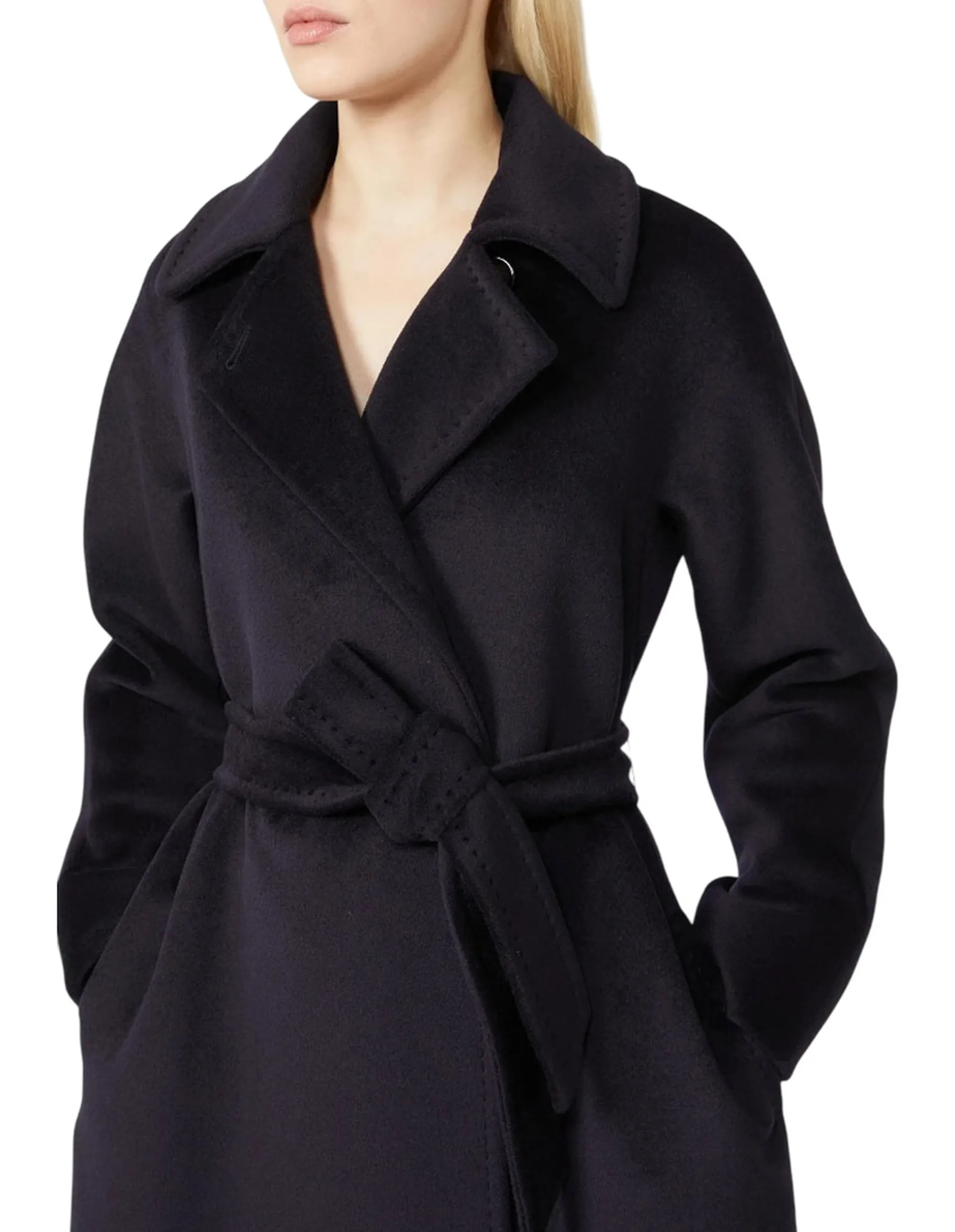 Max Mara Studio B'Tenzone Coat ' Blu 2526016082 167025