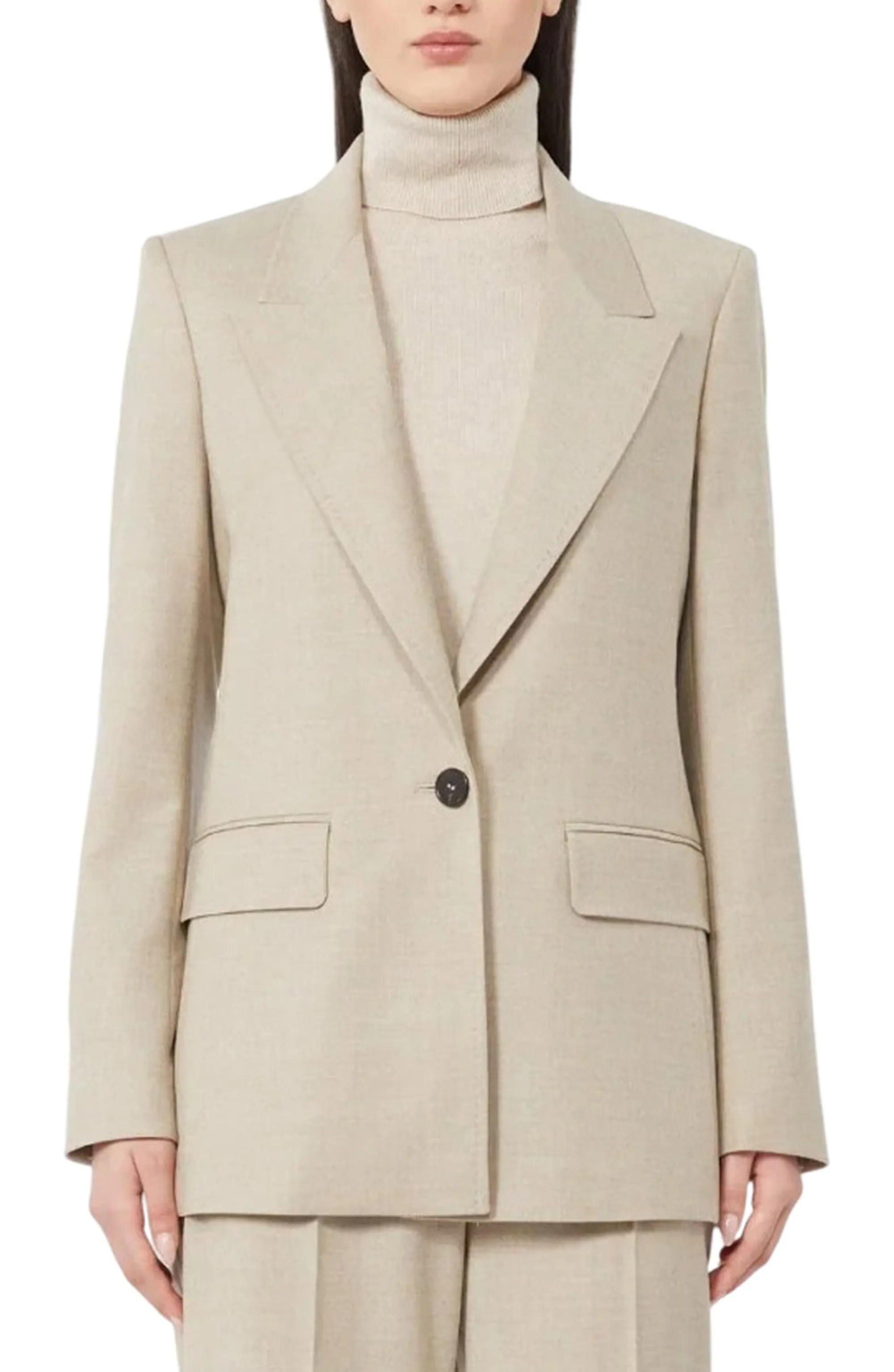 Max Mara Studio B'Bolsena Jacket ' Beige 2526046022 167135