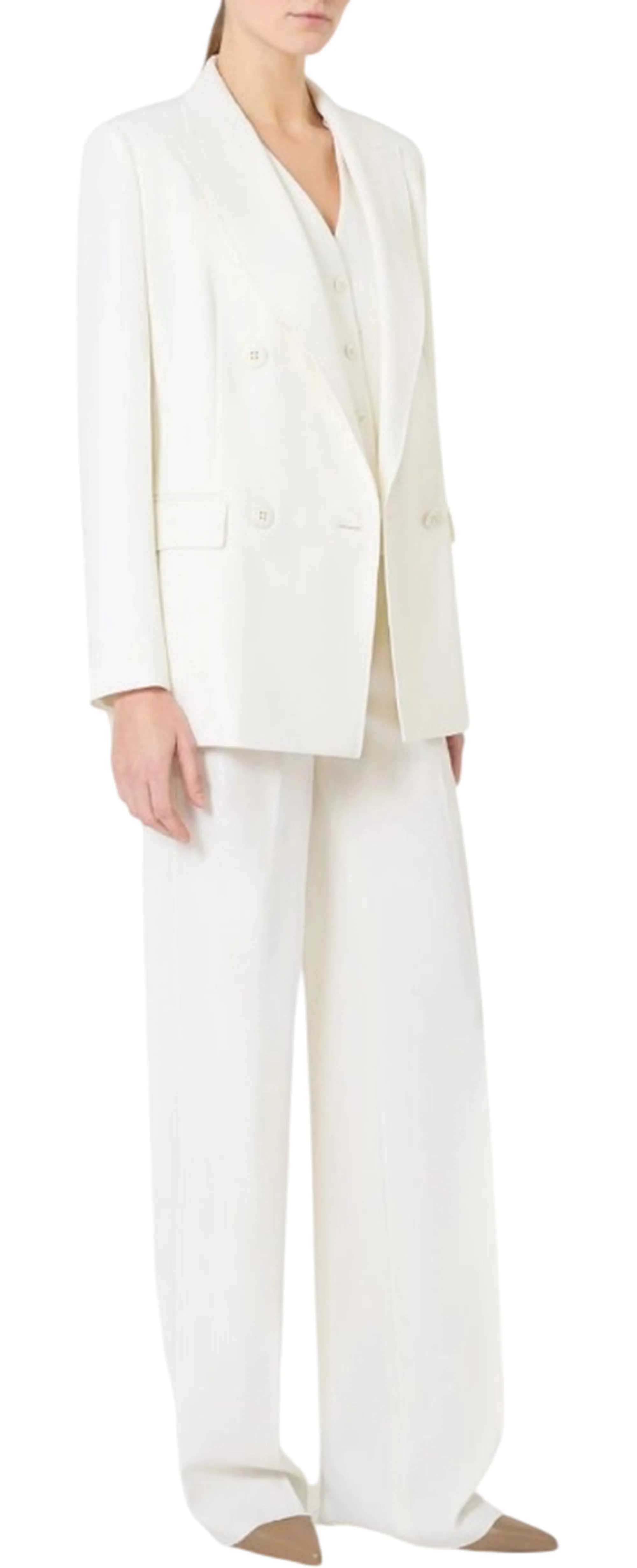 Max Mara Studio B'Mstgrembo Jacket ' White 2616041061 176385