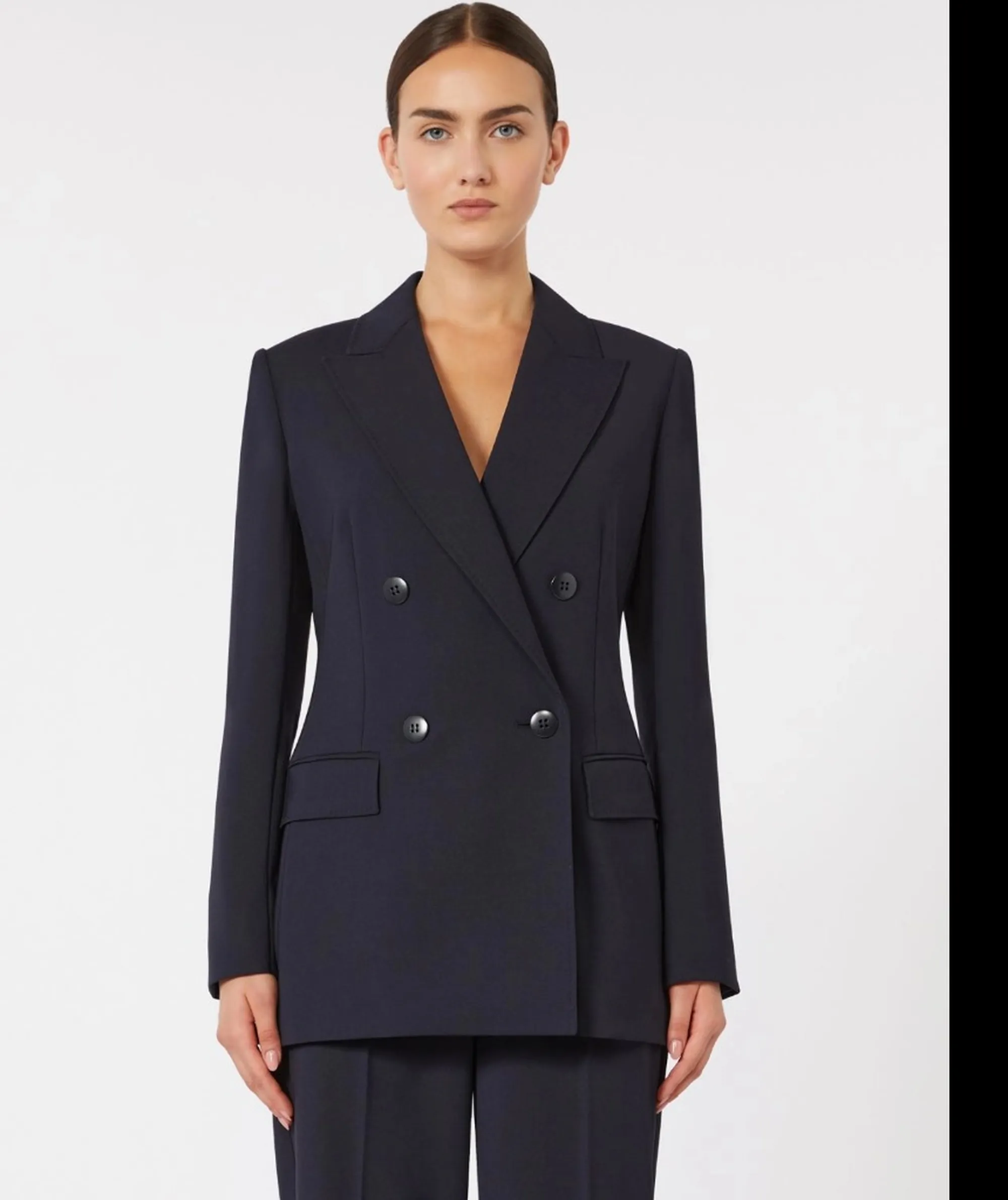 Max Mara Studio Giacca Mstgrembo Blu 2616041061 174053