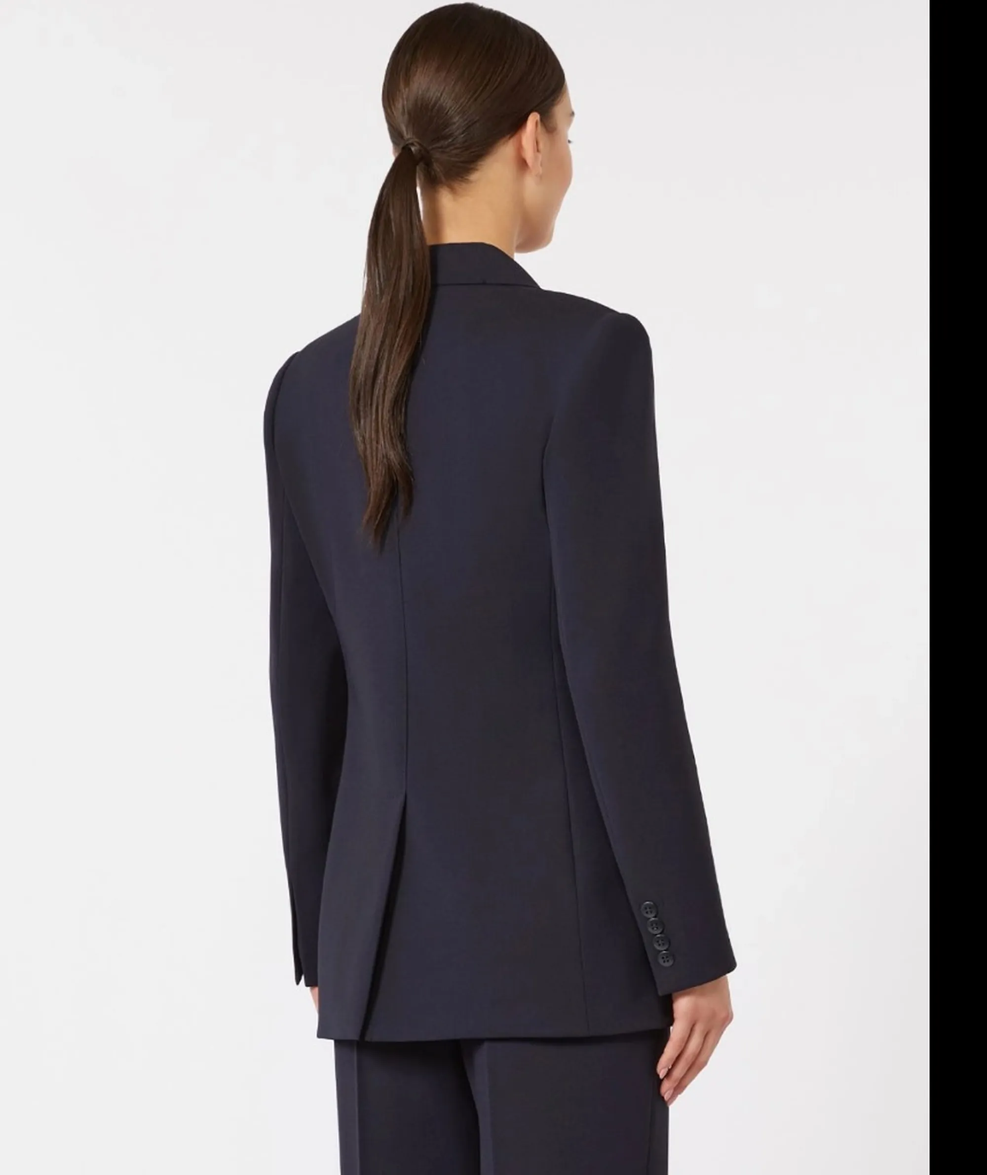 Max Mara Studio Giacca Mstgrembo Blu 2616041061 174054