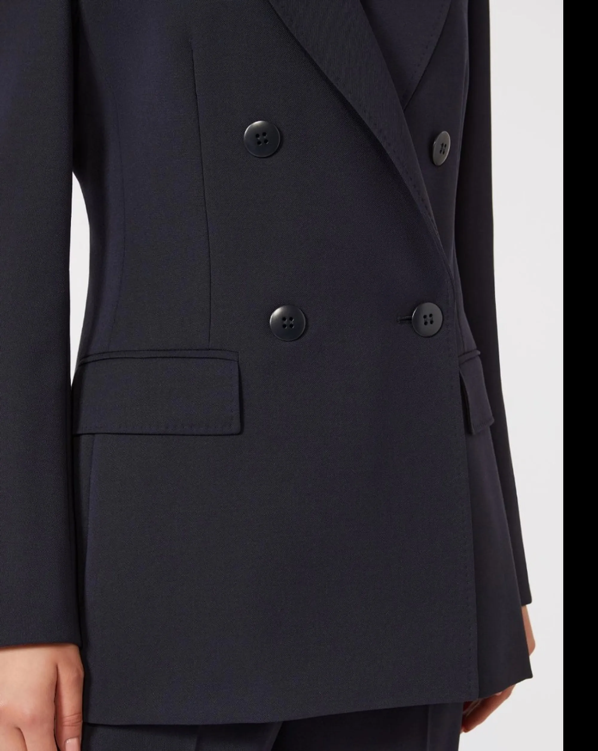 Max Mara Studio Giacca Mstgrembo Blu 2616041061 174055