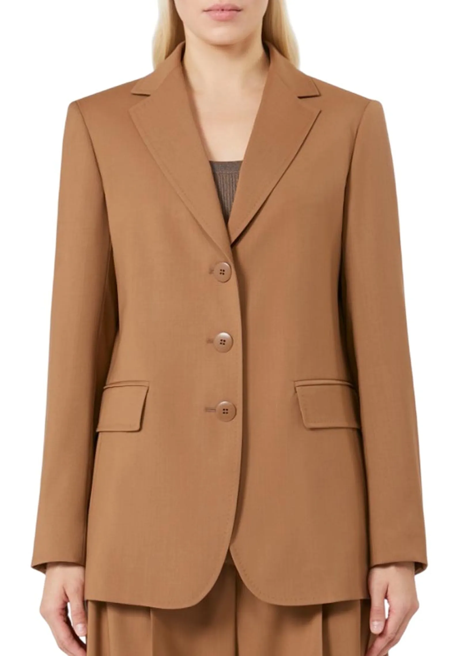 Max Mara Studio Giacca Nice Nocciola 2526046101 164982