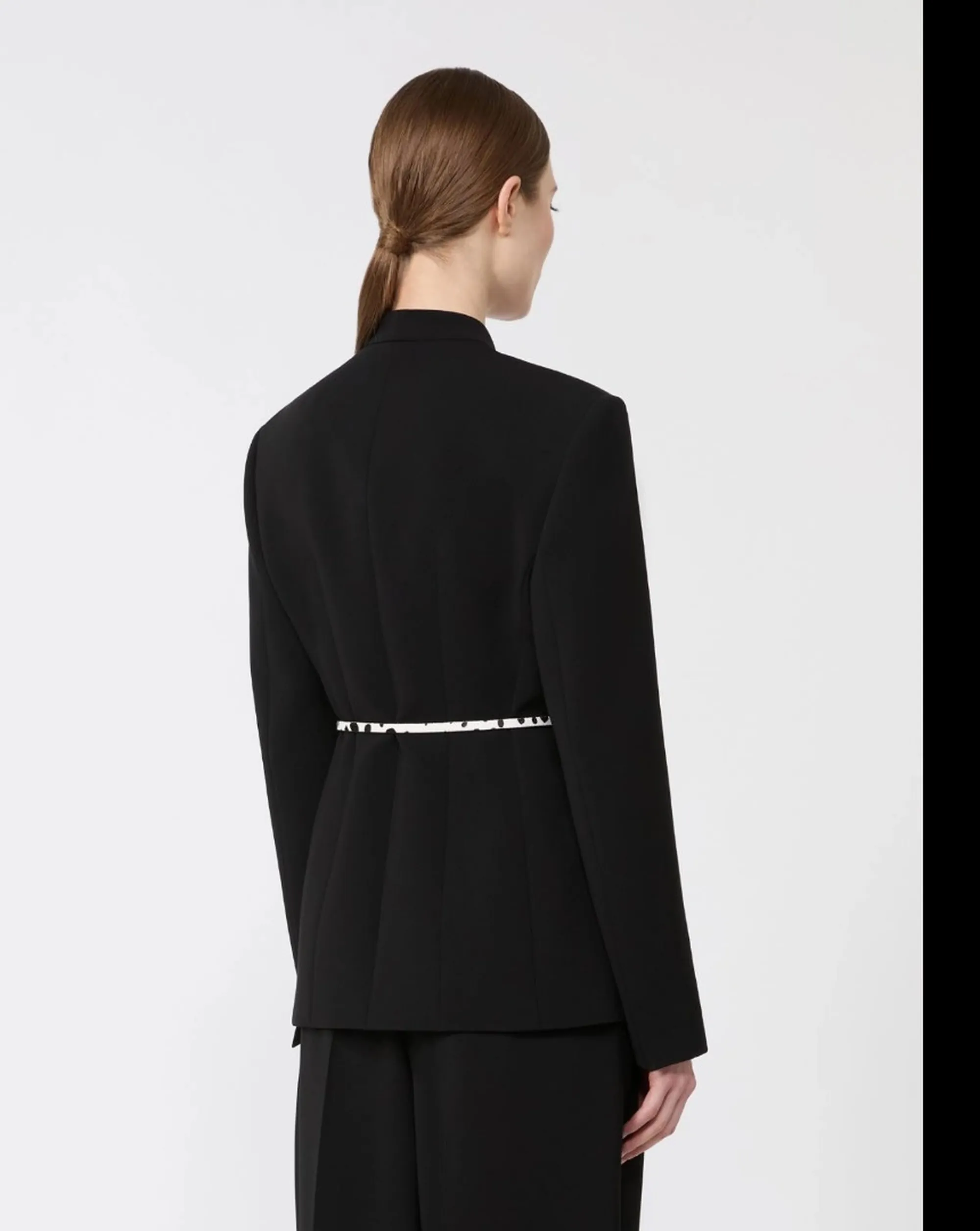 Max Mara Studio Giacca Quinoa Nero 2616041035 174040