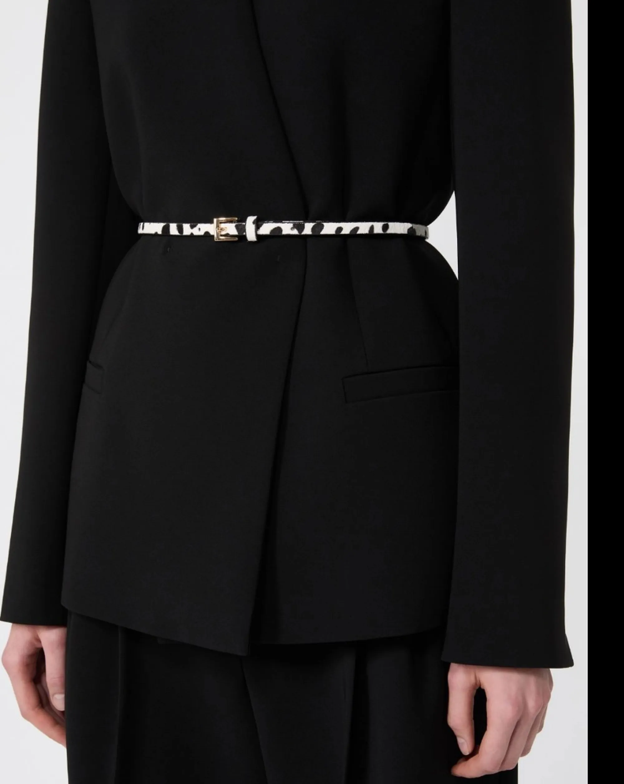 Max Mara Studio Giacca Quinoa Nero 2616041035 174041