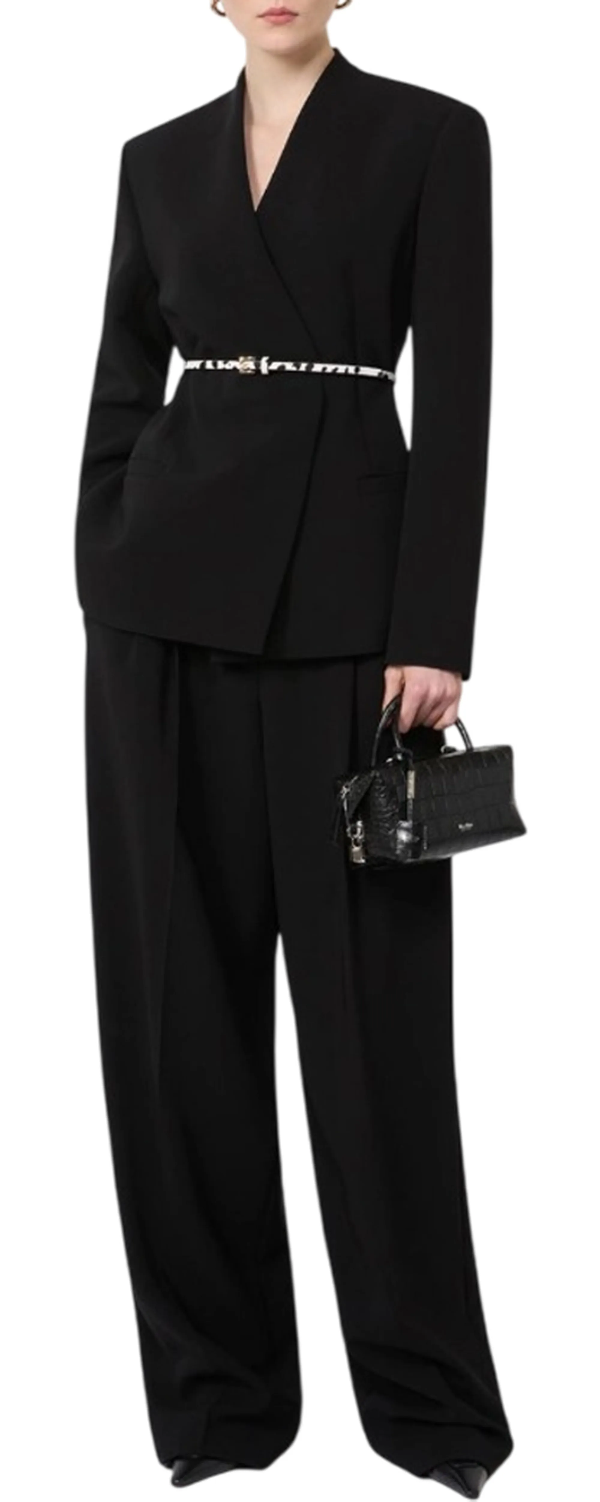 Max Mara Studio B'Quinoa Jacket ' Black 2616041035 176397