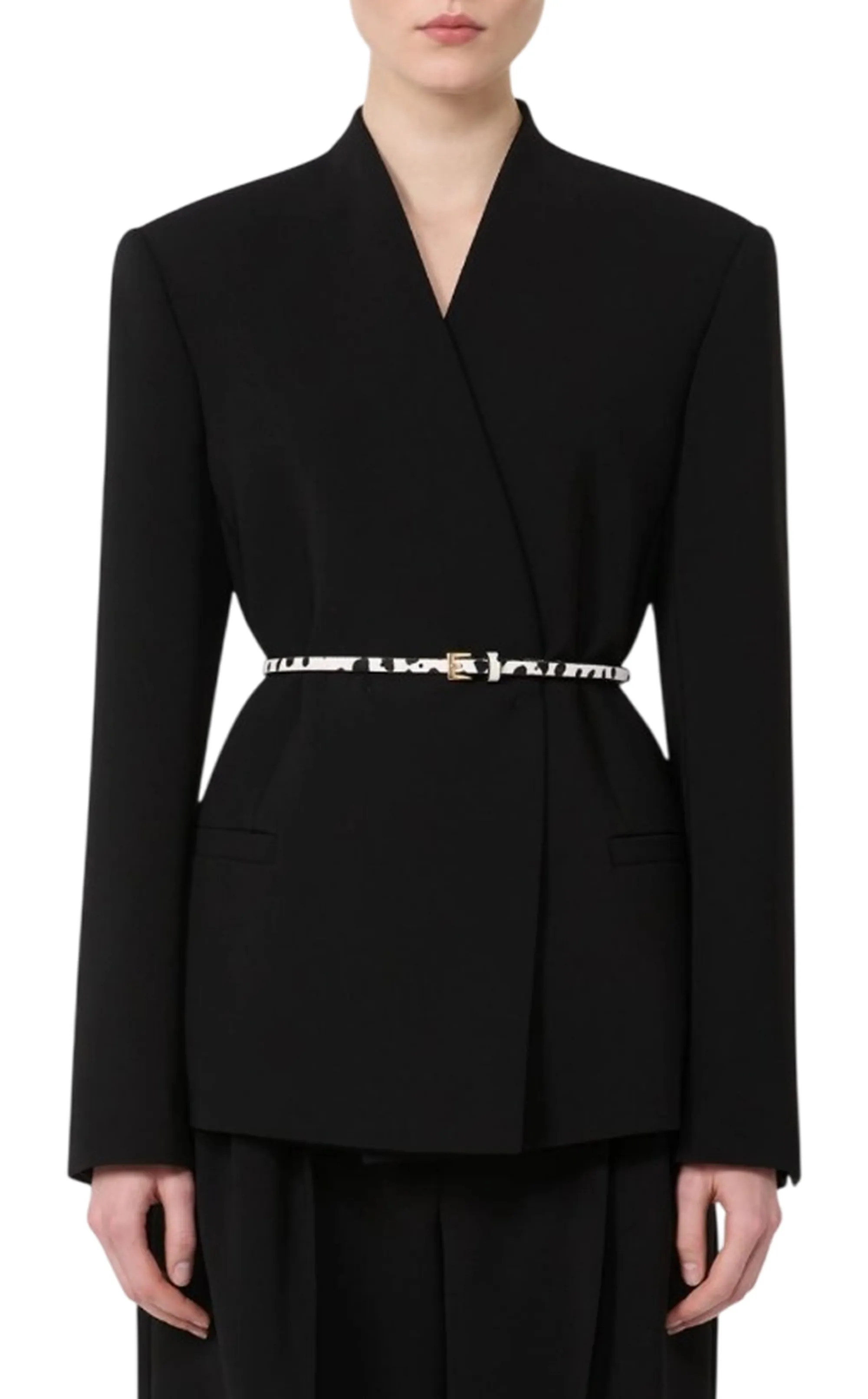 Max Mara Studio B'Quinoa Jacket ' Black 2616041035 176398