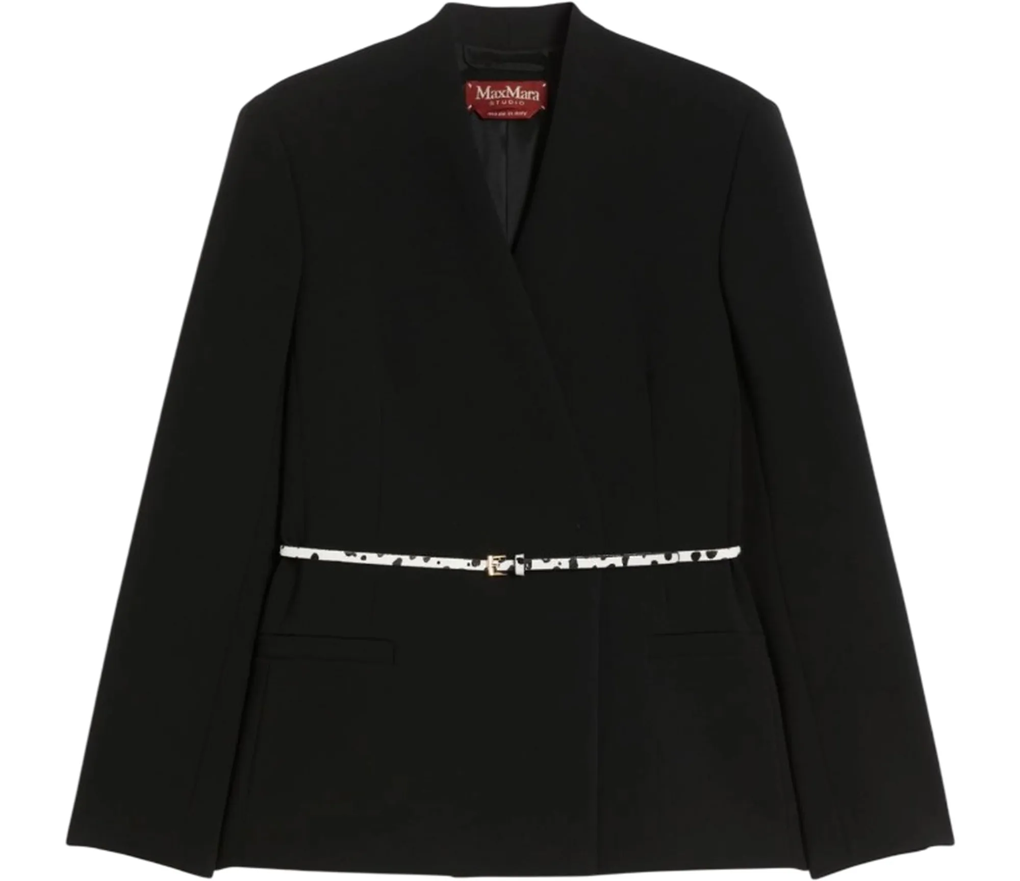 Max Mara Studio B'Quinoa Jacket ' Black 2616041035 176400