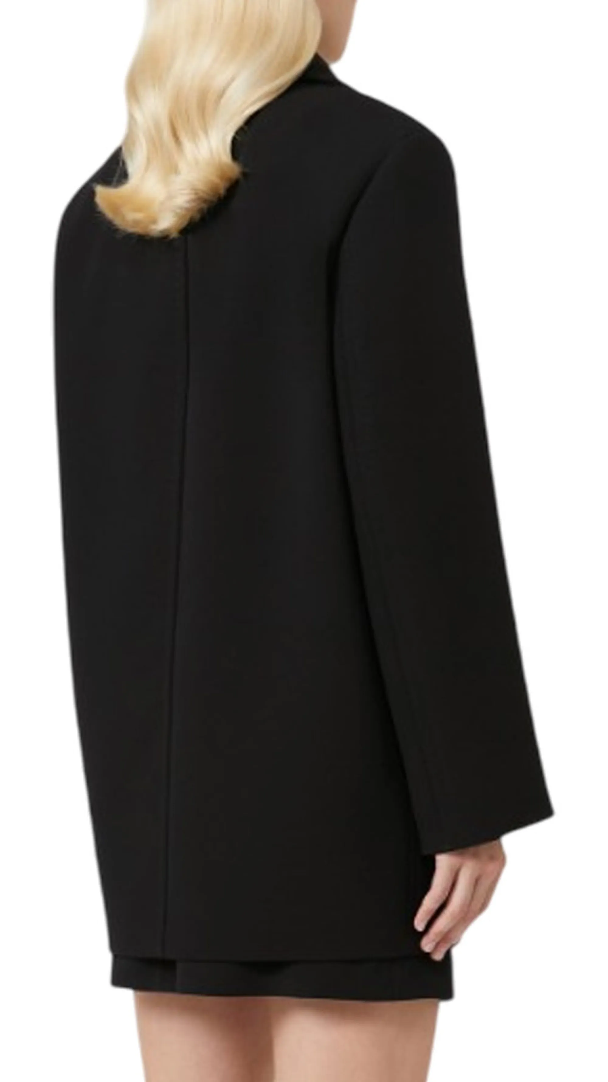 Max Mara Studio Giaccone Janzir Nero 2526086071 165346