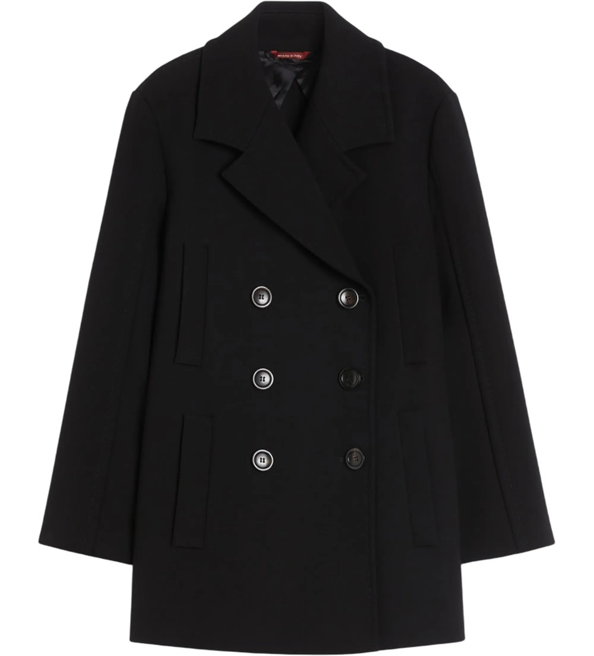 Max Mara Studio Giaccone Janzir Nero 2526086071 165350