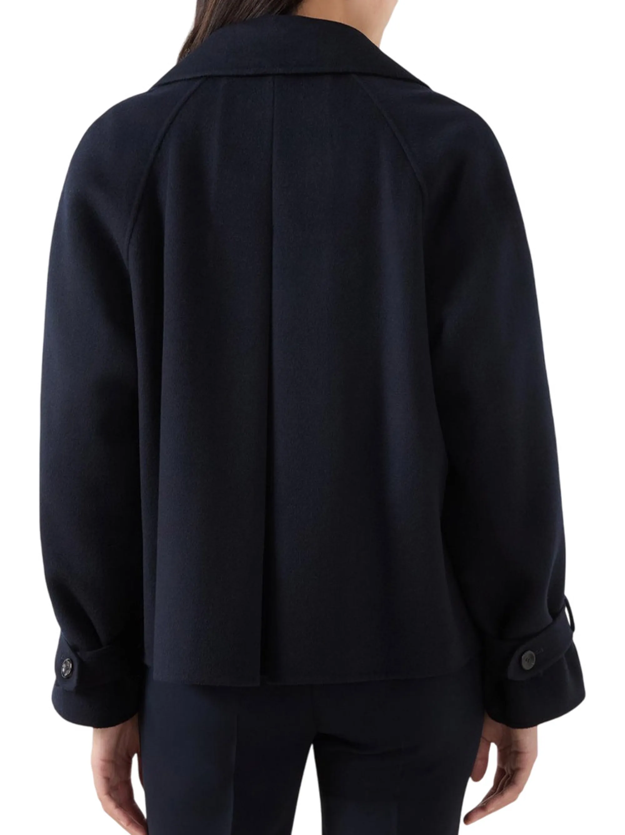 Max Mara Studio Giaccone Nupar Blu 2526086041 167124