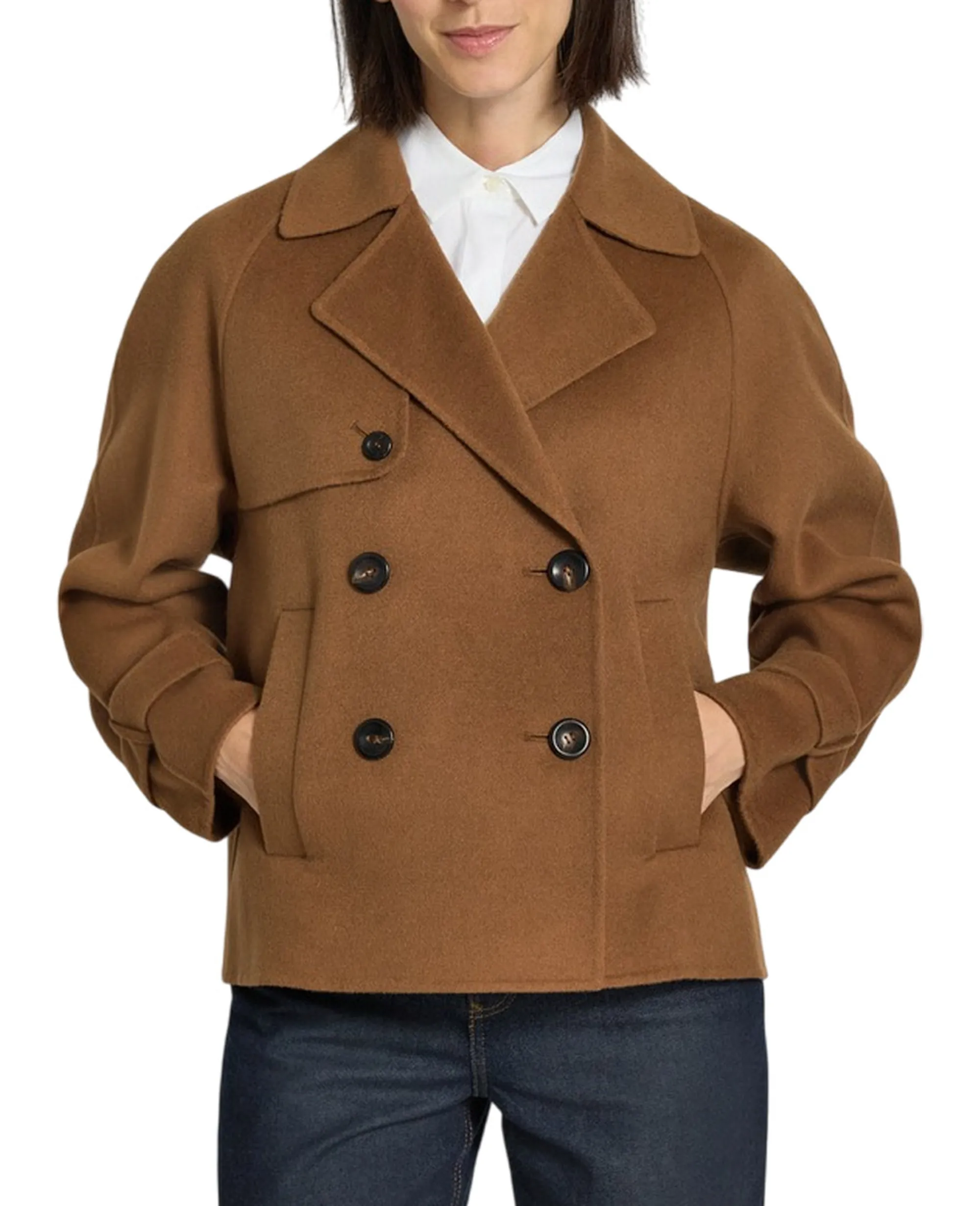 Max Mara Studio Giaccone Nupar Marrone 2526086041 167118