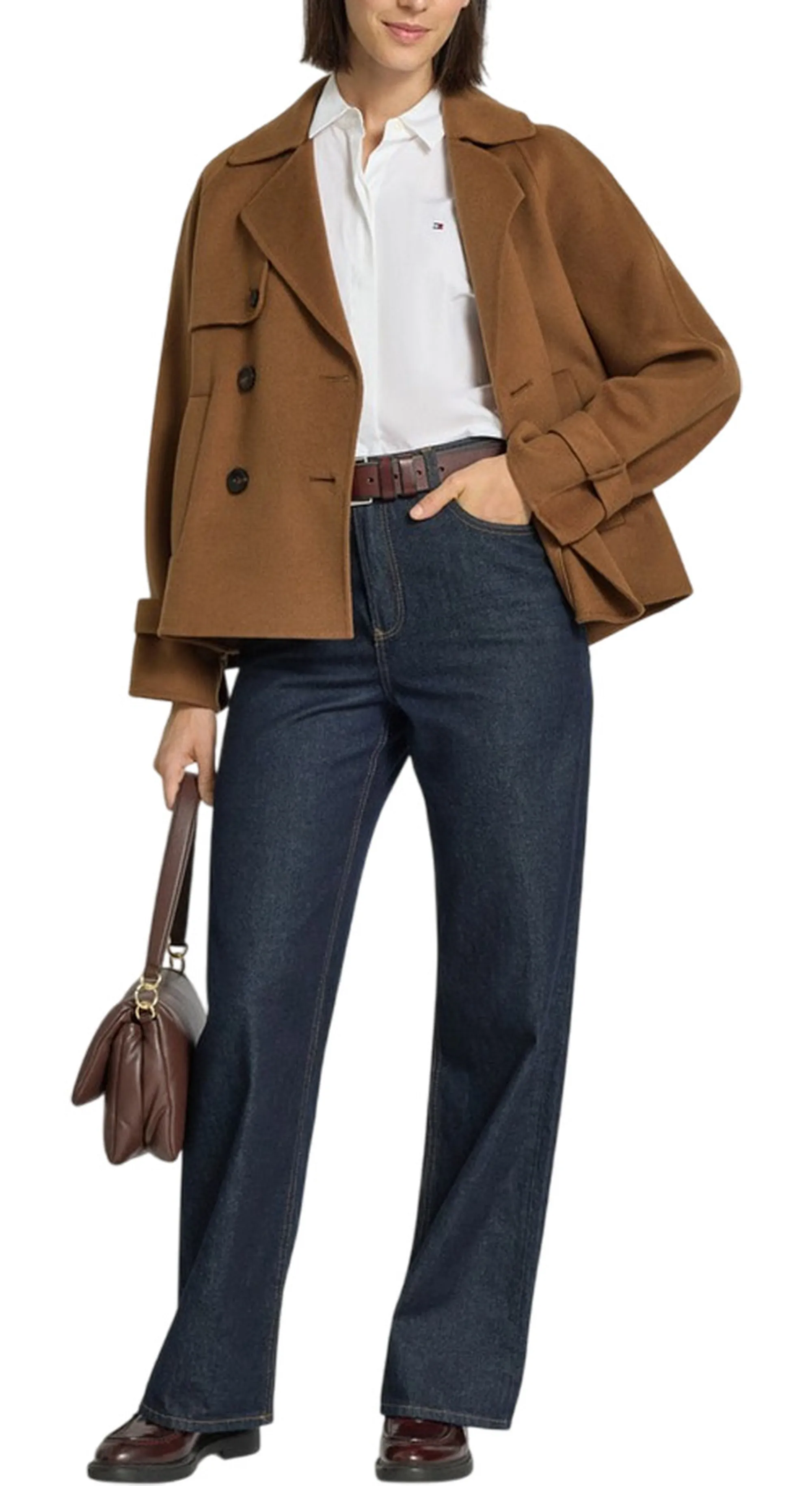 Max Mara Studio Giaccone Nupar Marrone 2526086041 167120