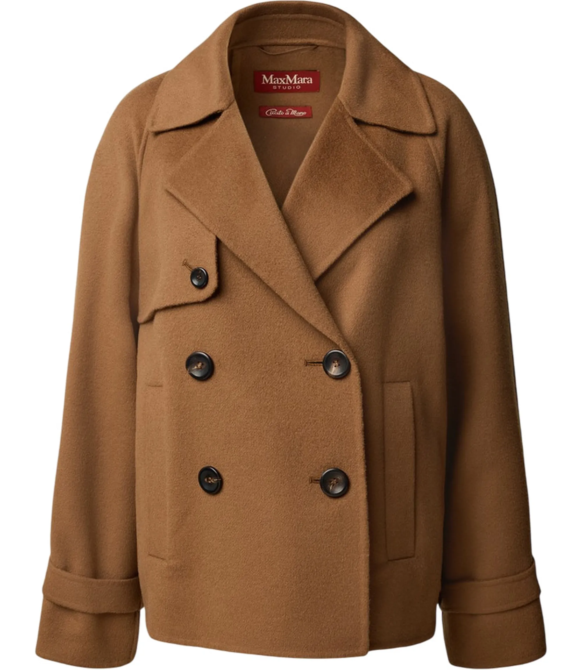 Max Mara Studio Giaccone Nupar Marrone 2526086041 167122