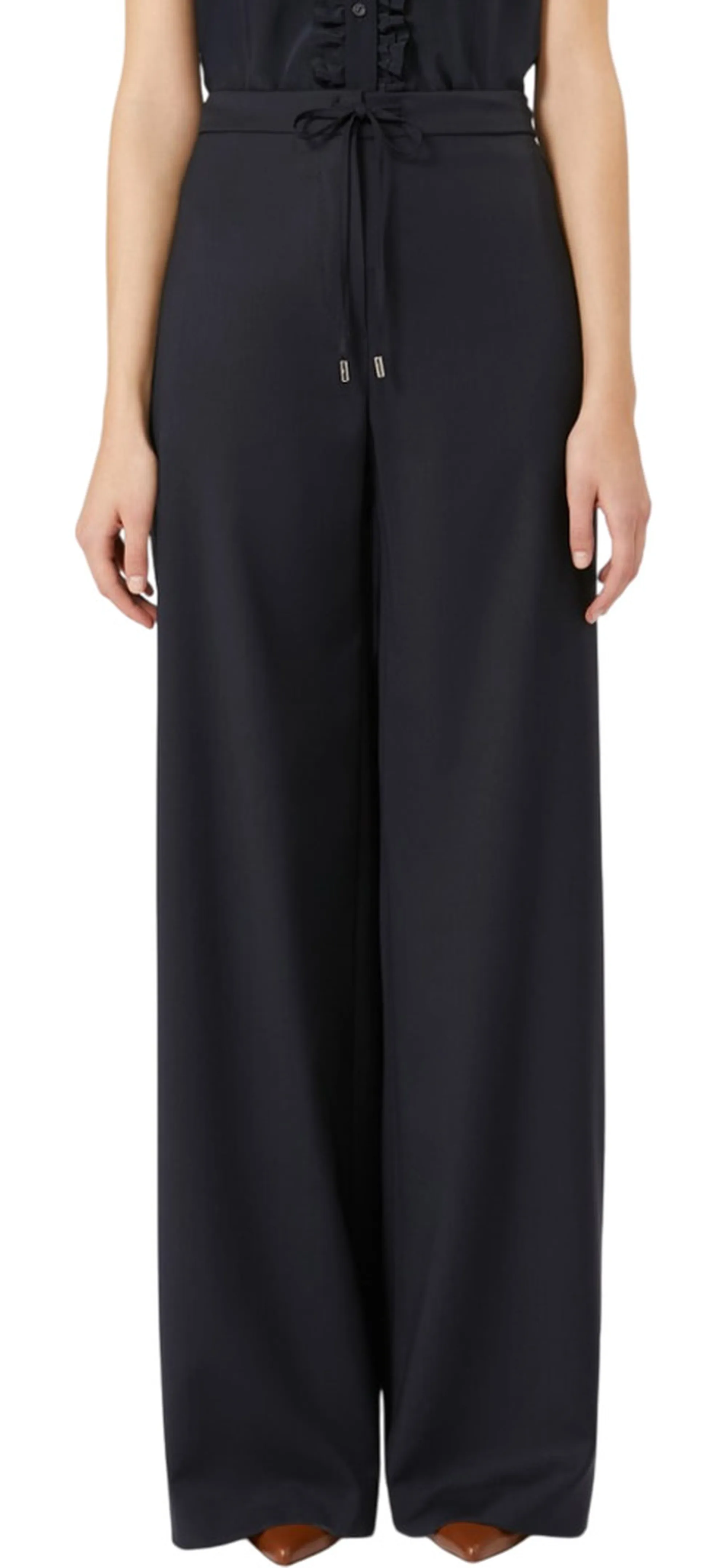 Max Mara Studio B'Berard Trousers' Blu 2526136051 163870