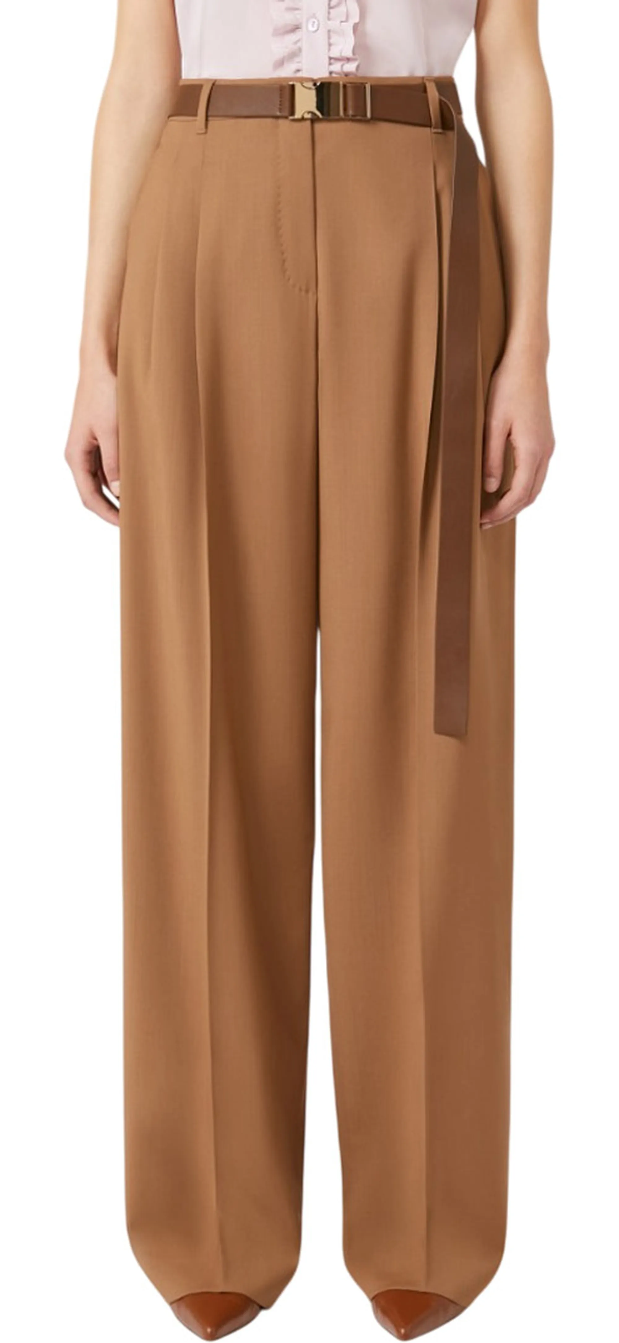 Max Mara Studio B'Bergamo Trousers ' Hazelnut 2526136061 163873