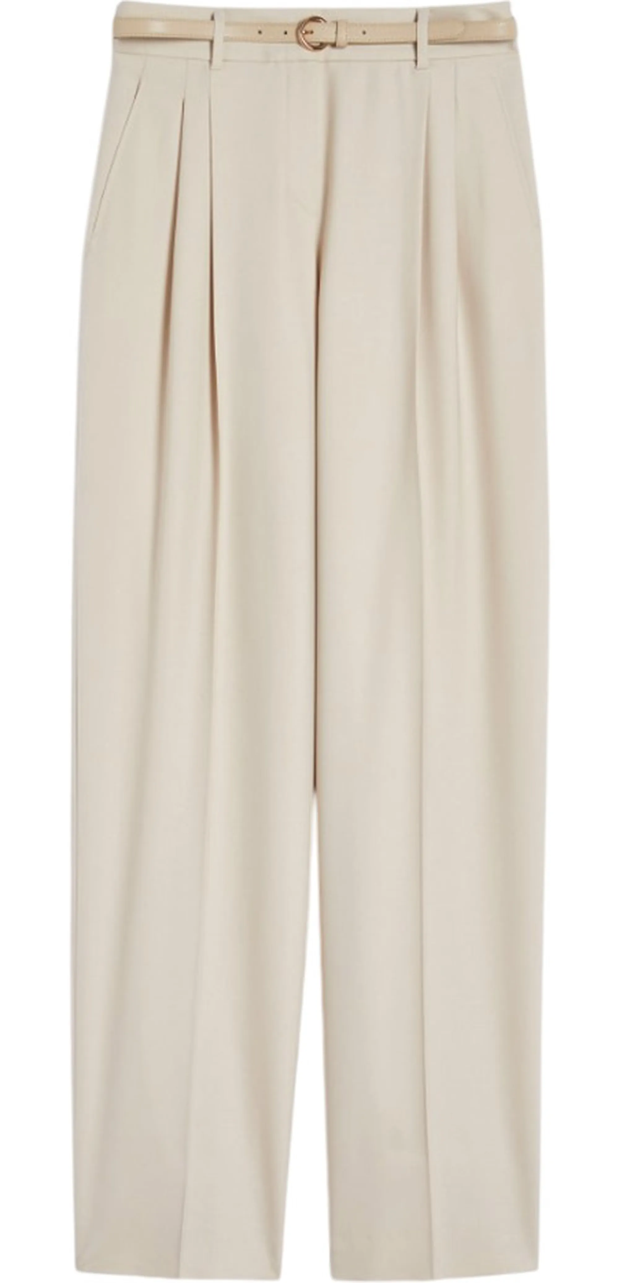 Max Mara Studio Pantalone Entrata Beige 2526136082 163265