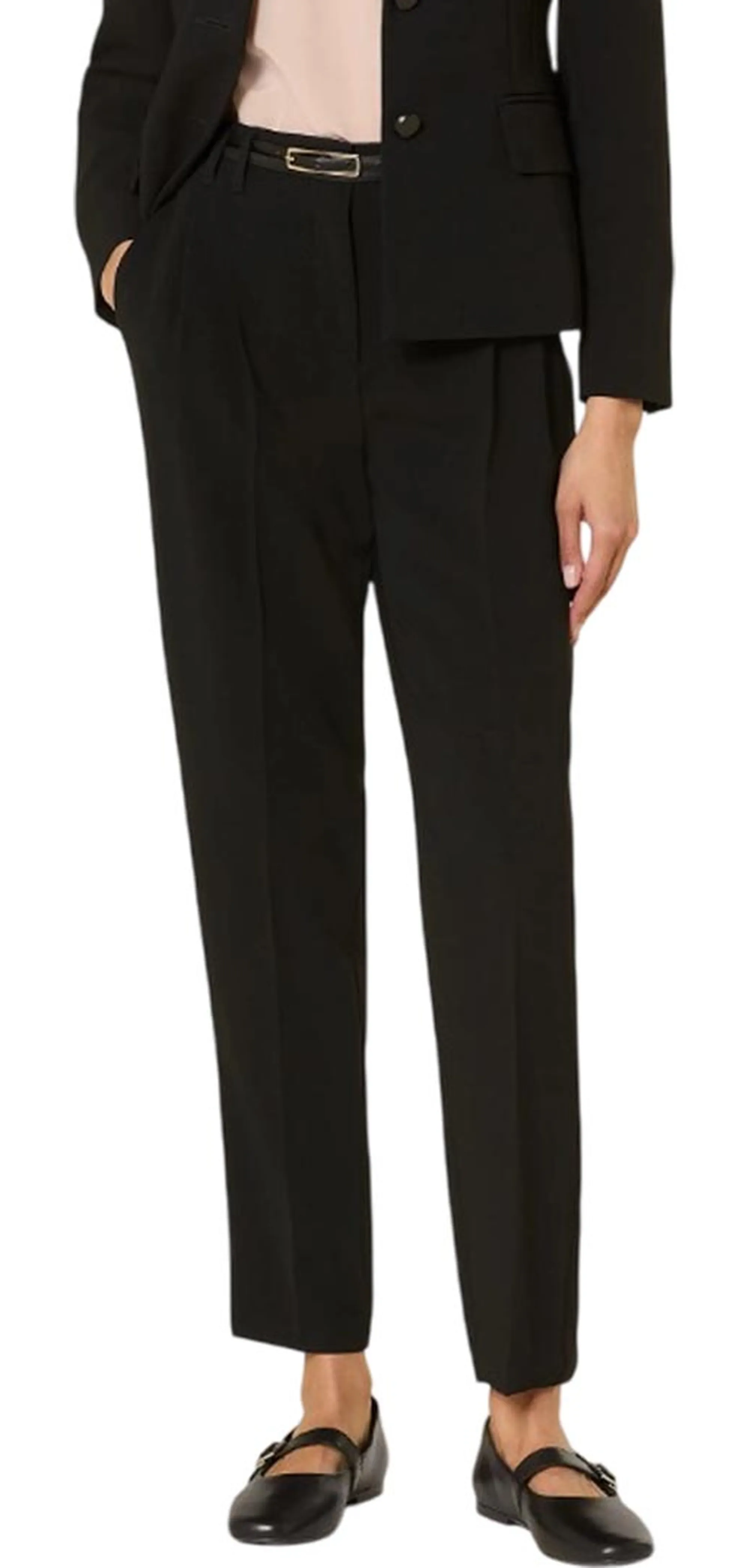 Max Mara Studio Pantalone Gisella Nero 2526136031 168111