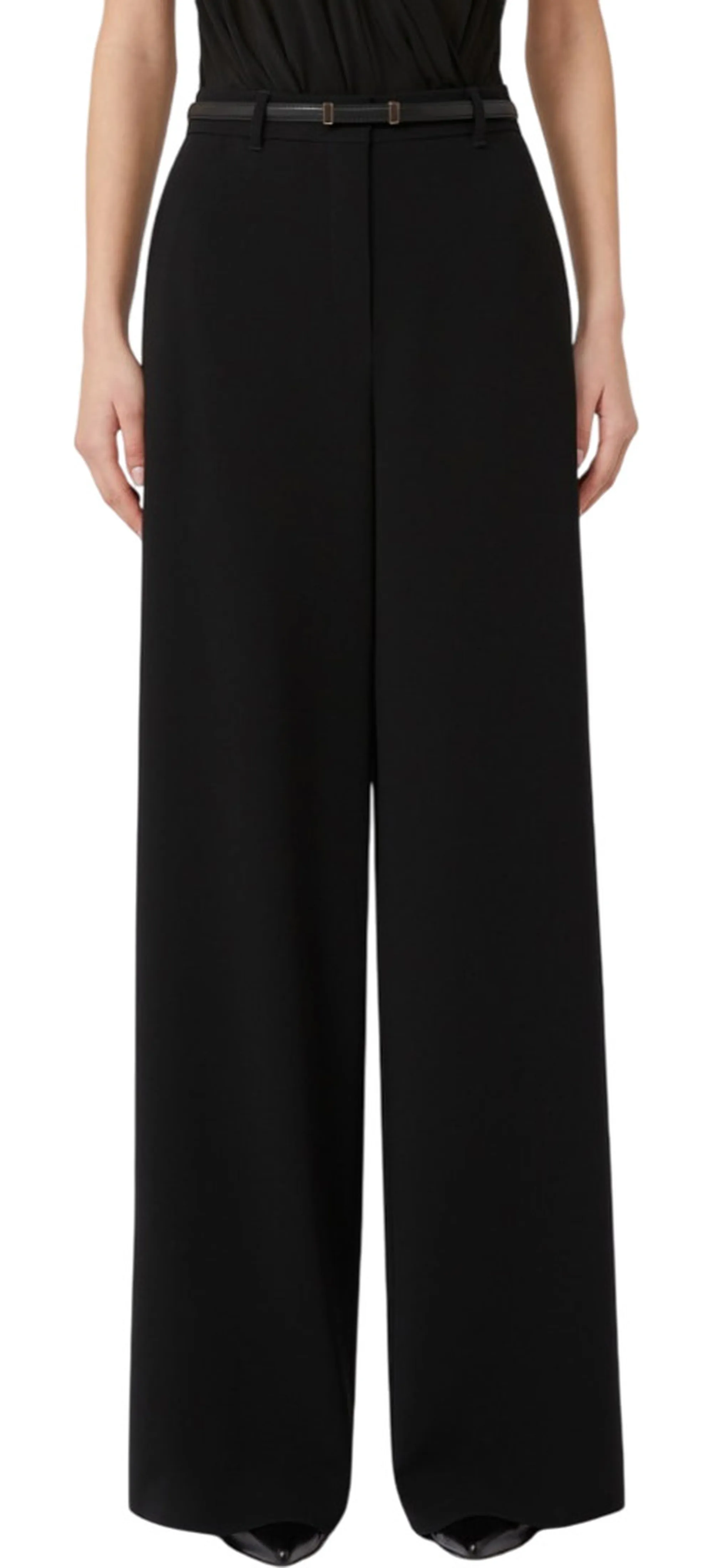 Max Mara Studio B'Haven Trousers' Black 2526136021 163866