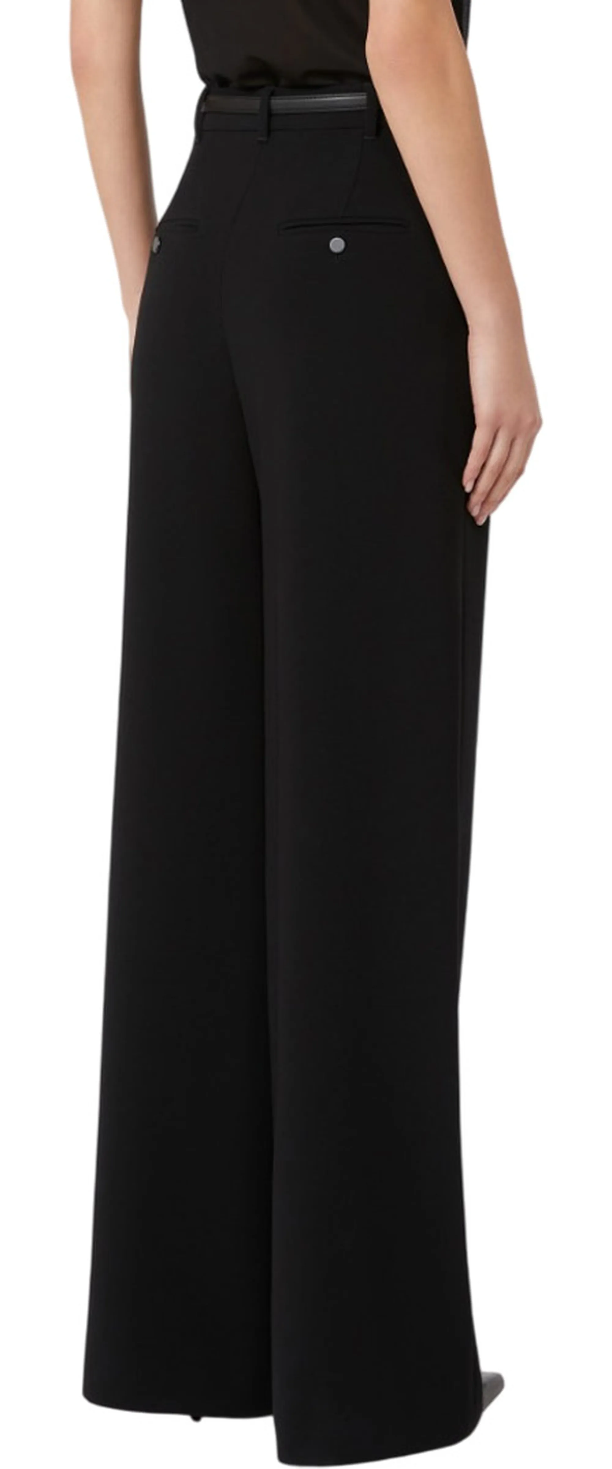 Max Mara Studio B'Haven Trousers' Black 2526136021 163867