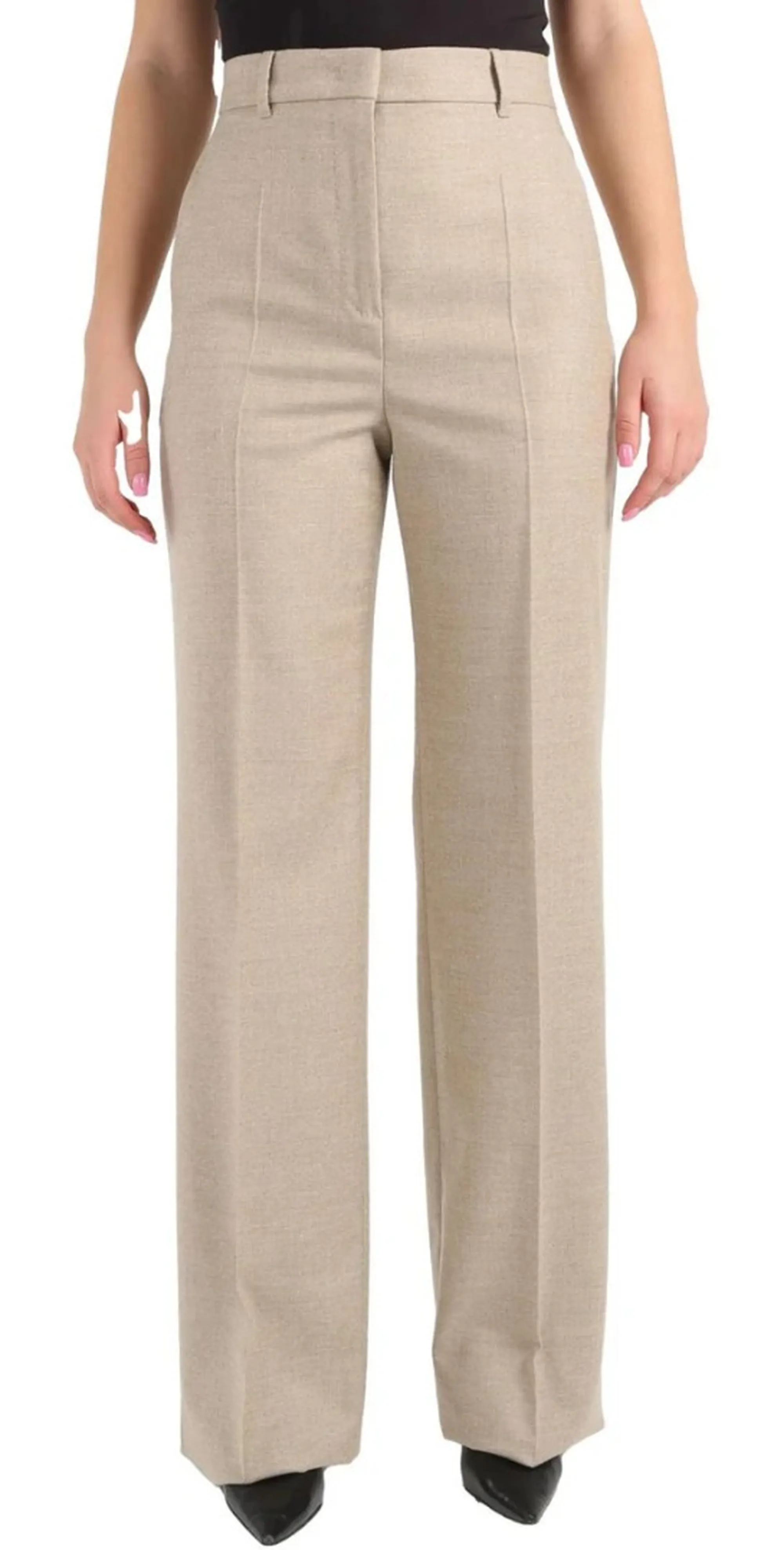 Max Mara Studio B'Lambro Trousers ' Beige 2526136022 166481