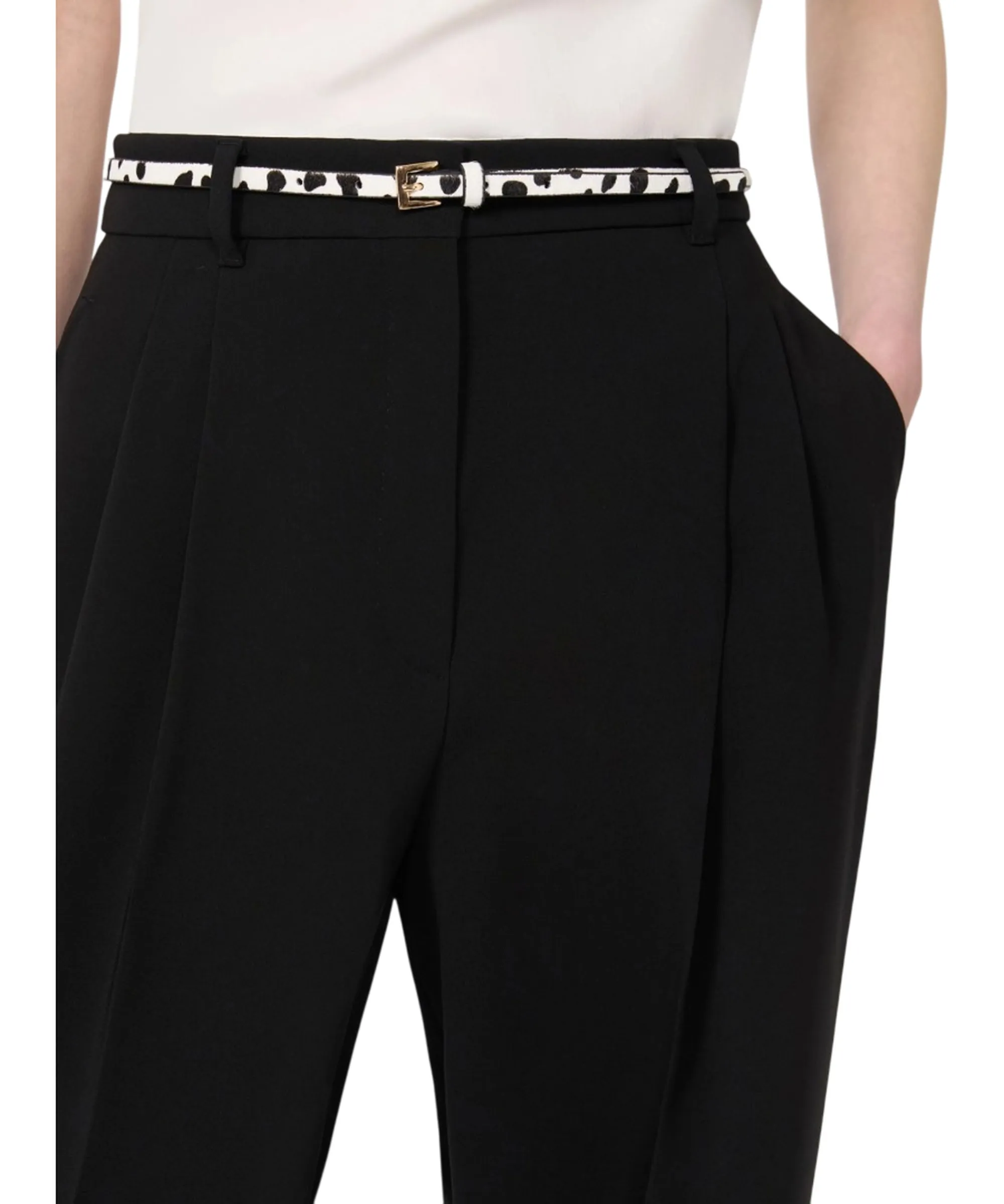 Max Mara Studio B'Mstcorvino Trousers ' Black 2616131015 176362