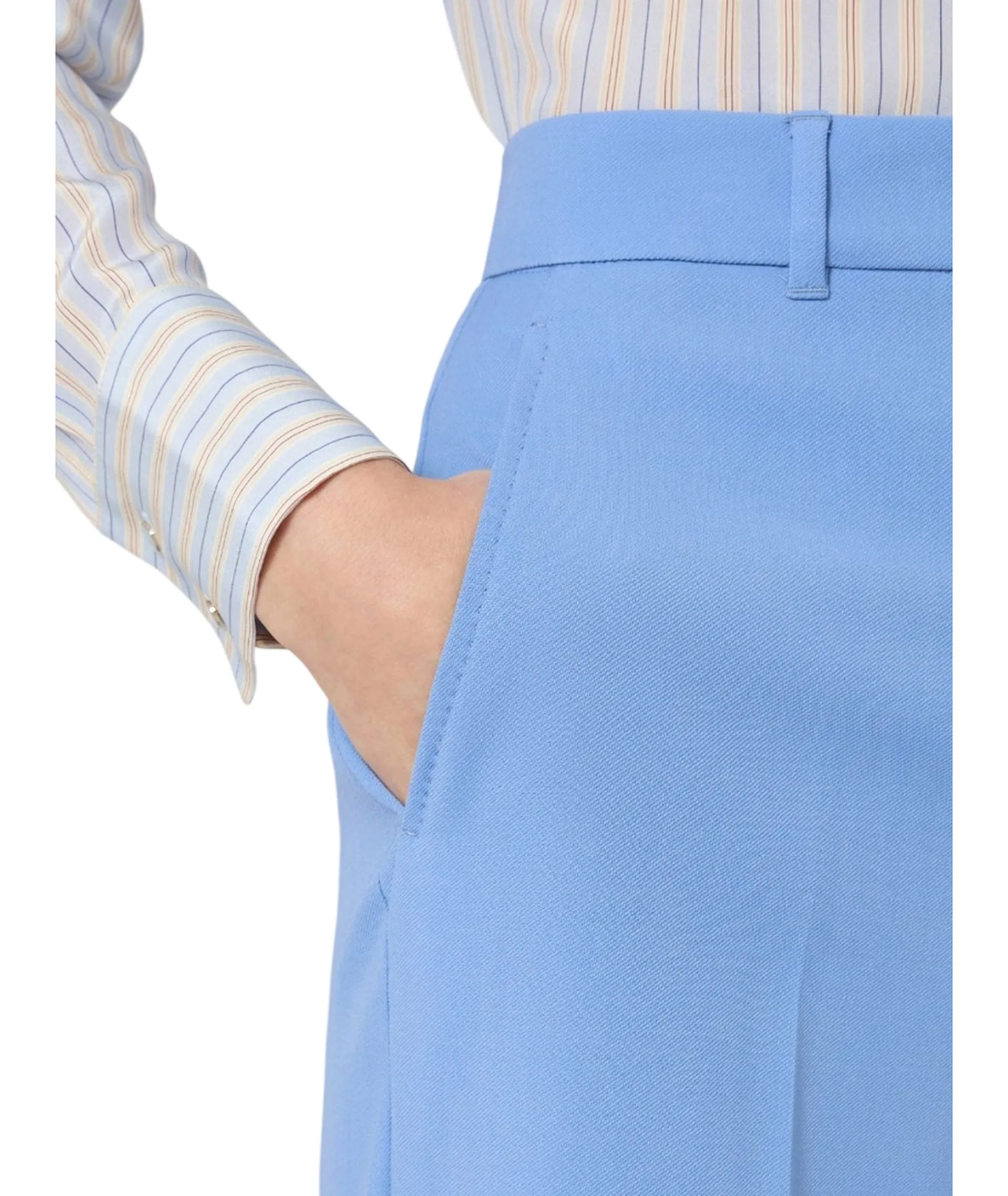 Max Mara Studio B'Mstquasar Pants ' Sky Blue 2616131041 176357