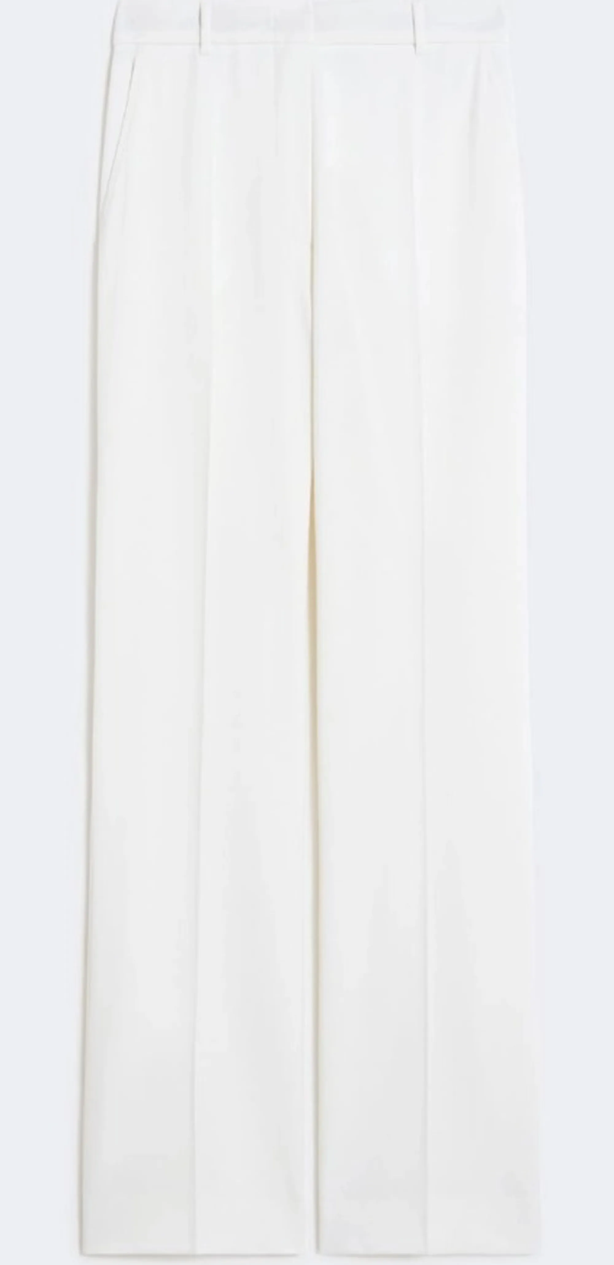 Max Mara Studio Pantalone Mstquasar Bianco 2616131041 174078