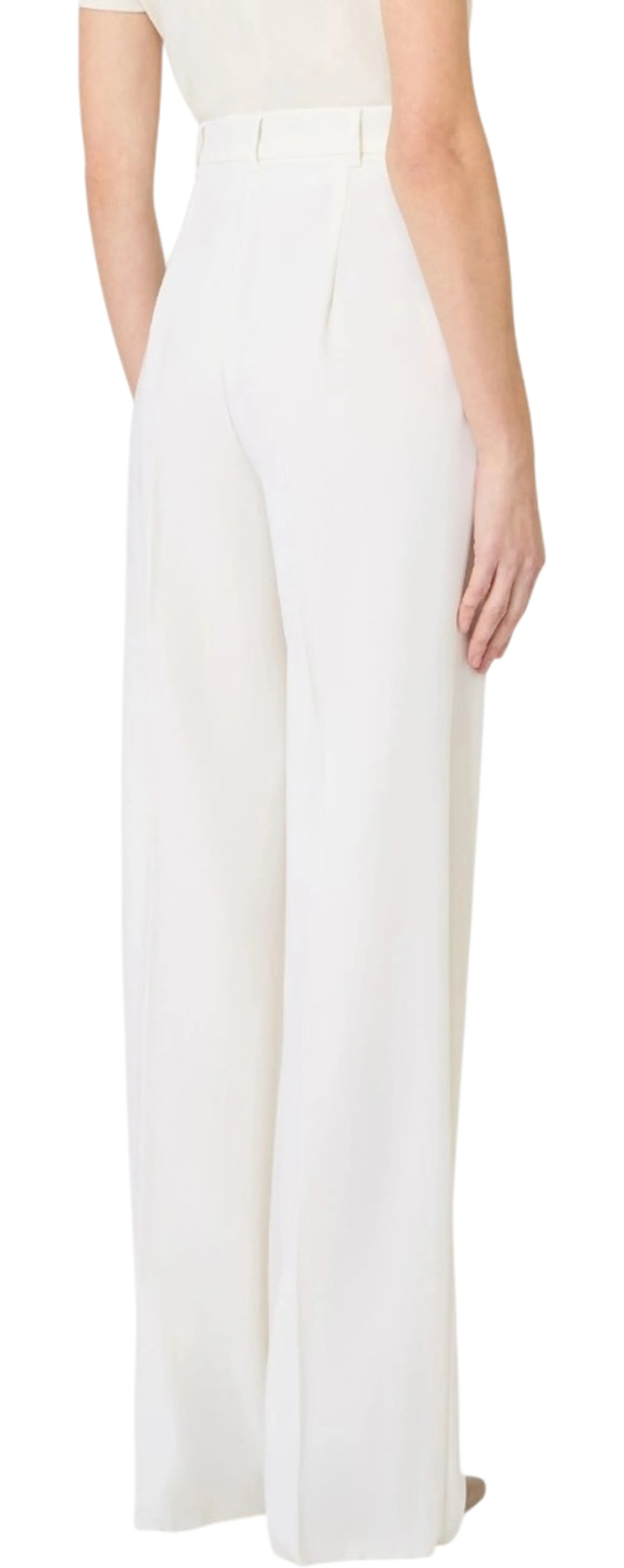 Max Mara Studio B'Mstquasar Pants ' White 2616131041 176346
