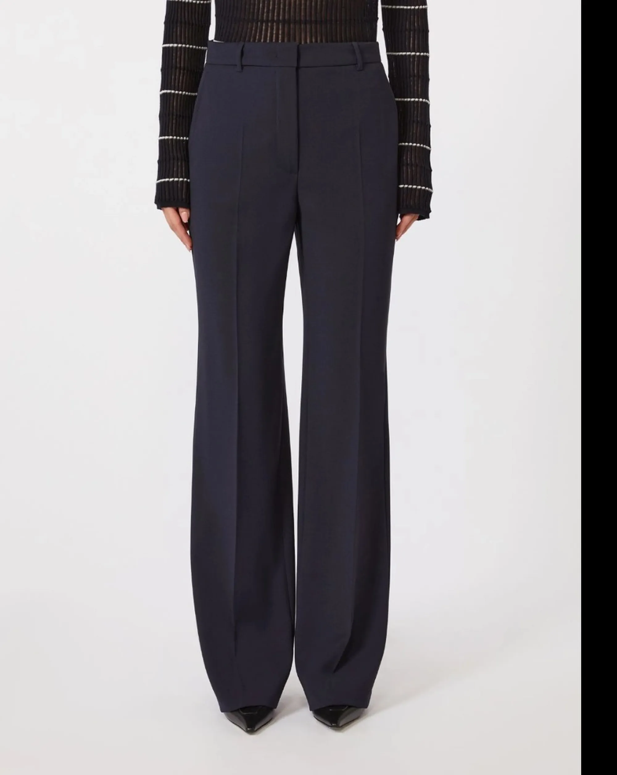 Max Mara Studio Pantalone Mstquasar Blu 2616131041 174071