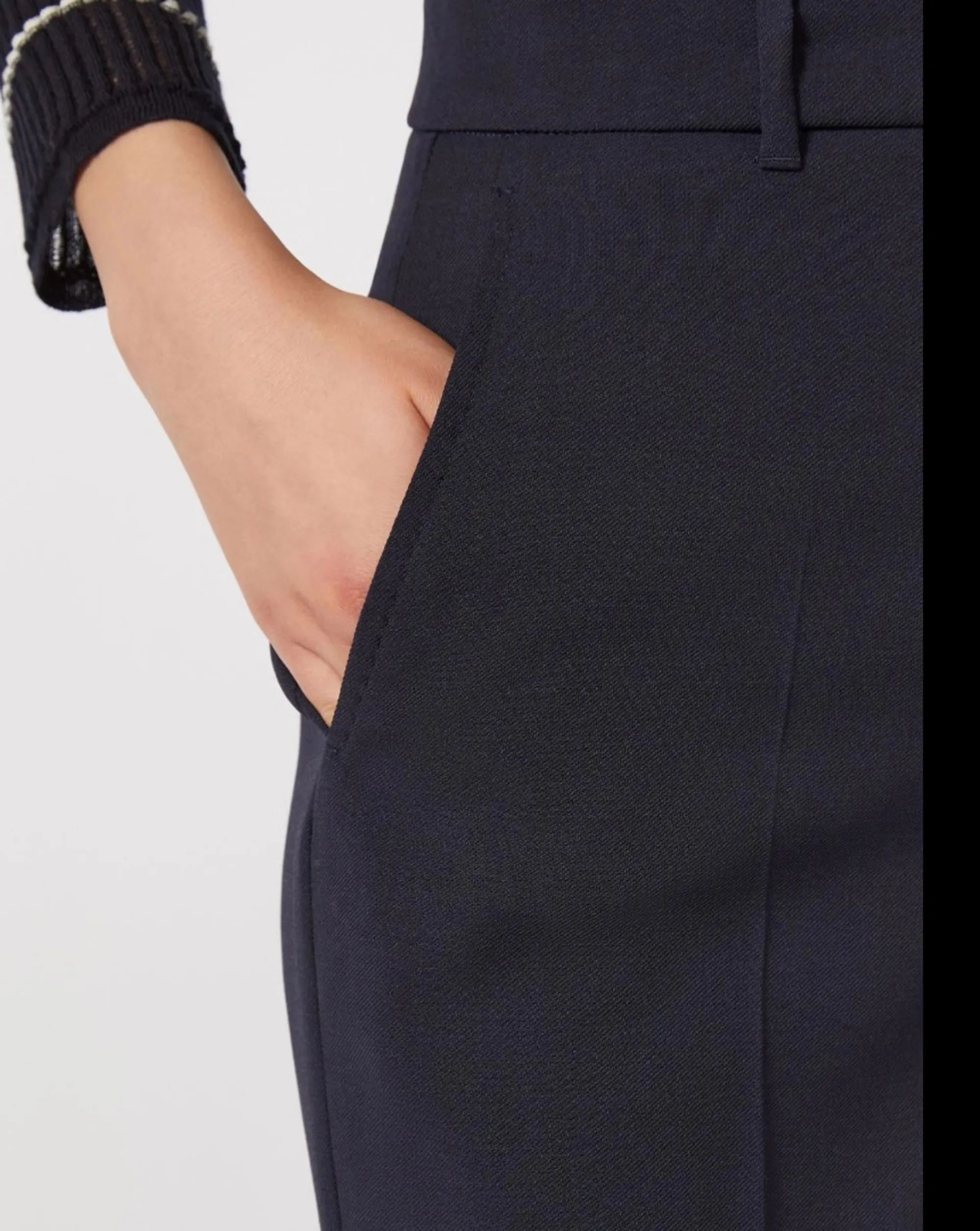 Max Mara Studio Pantalone Mstquasar Blu 2616131041 174073