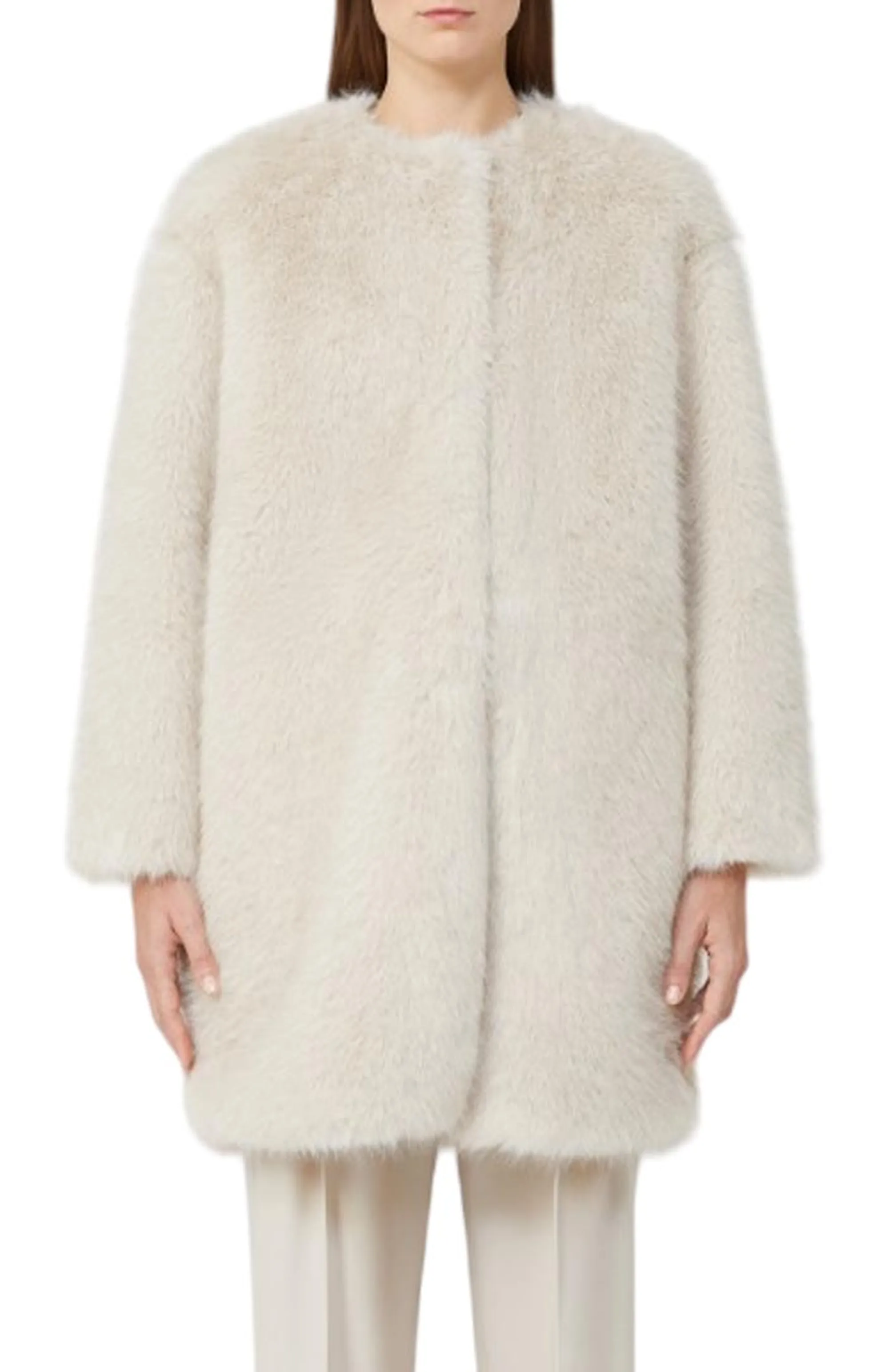 Max Mara Studio B'Eros Fur ' Beige 2526456012 165037