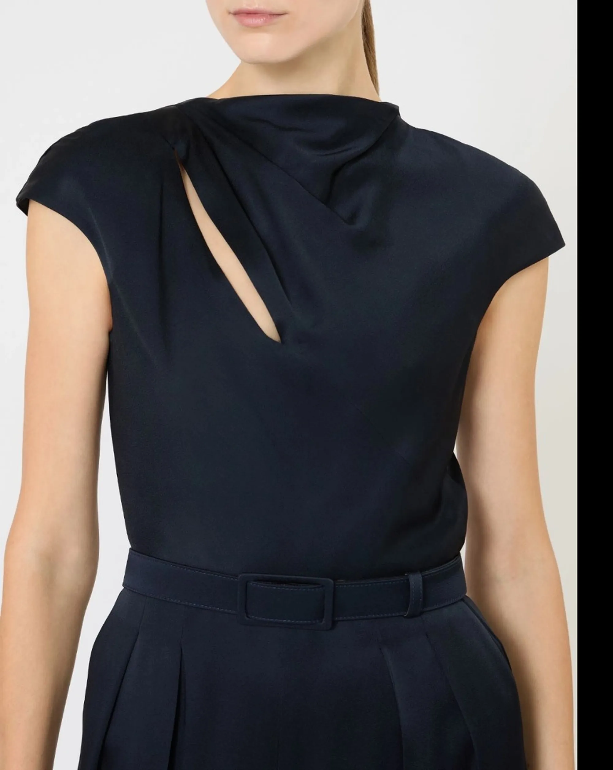 Max Mara Studio Tuta Msevespa Blu 2616241013 174098