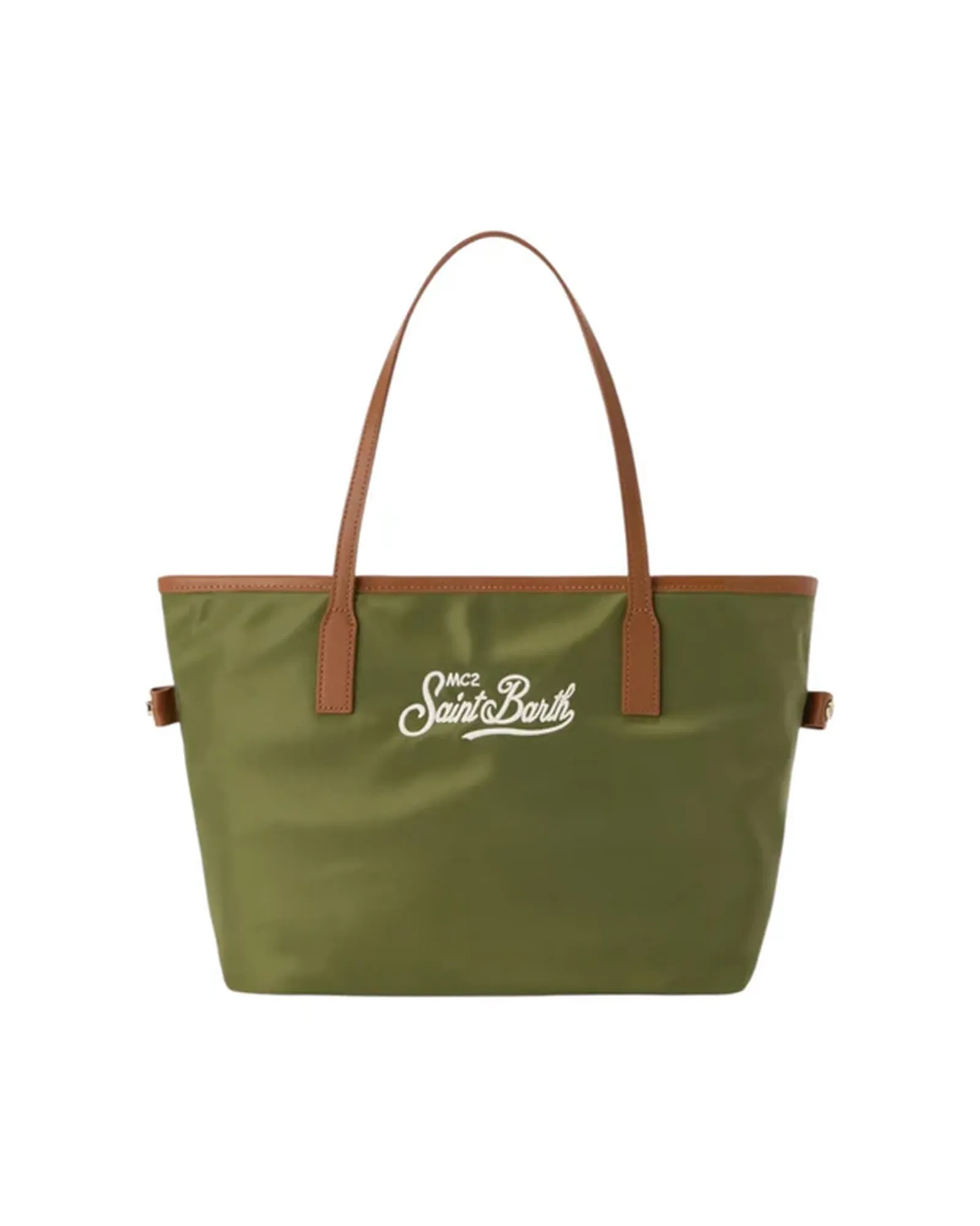 Mc2 Saint Barth Borsa City Bag Nylon Verde Cb0002-00219L 177964