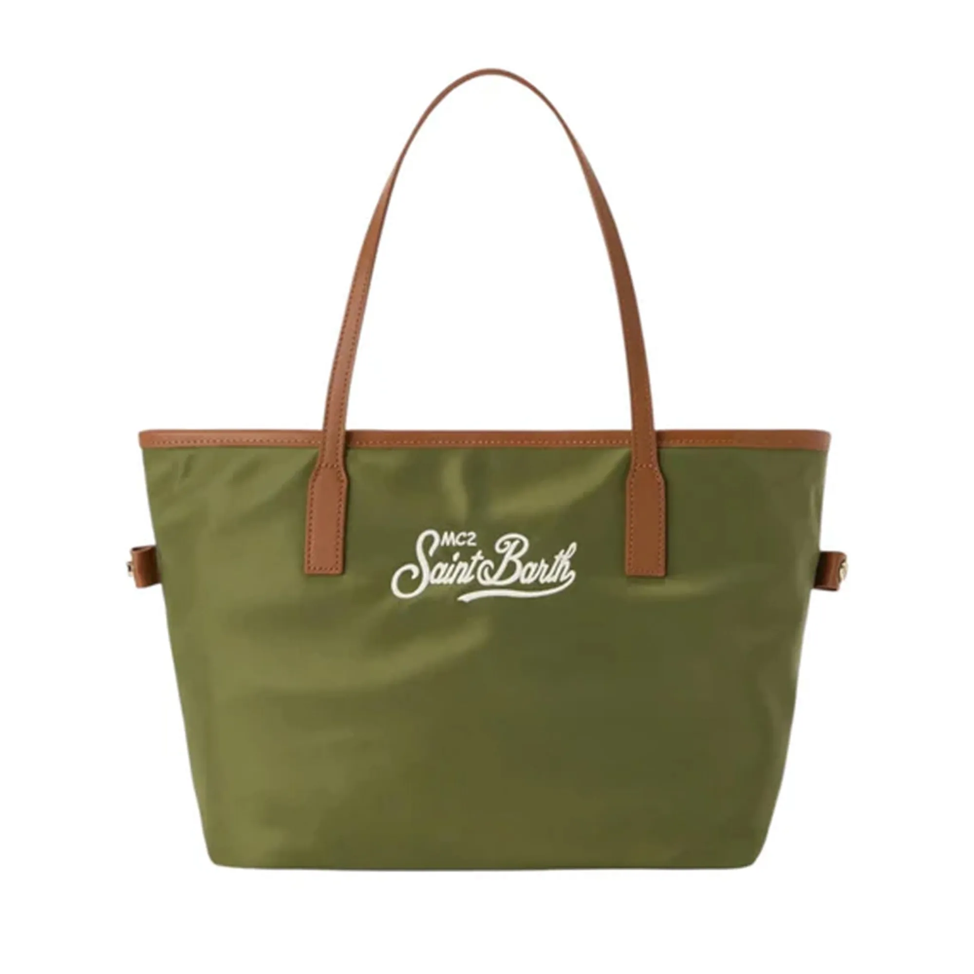 Mc2 Saint Barth Borsa City Bag Nylon Verde Cb0002-00219L 178991