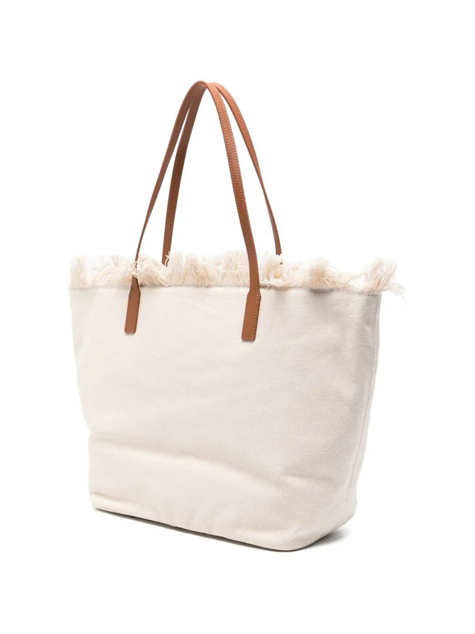 Mc2 Saint Barth B'City Bag With Fringe' White Cbf0001-00302L 179433