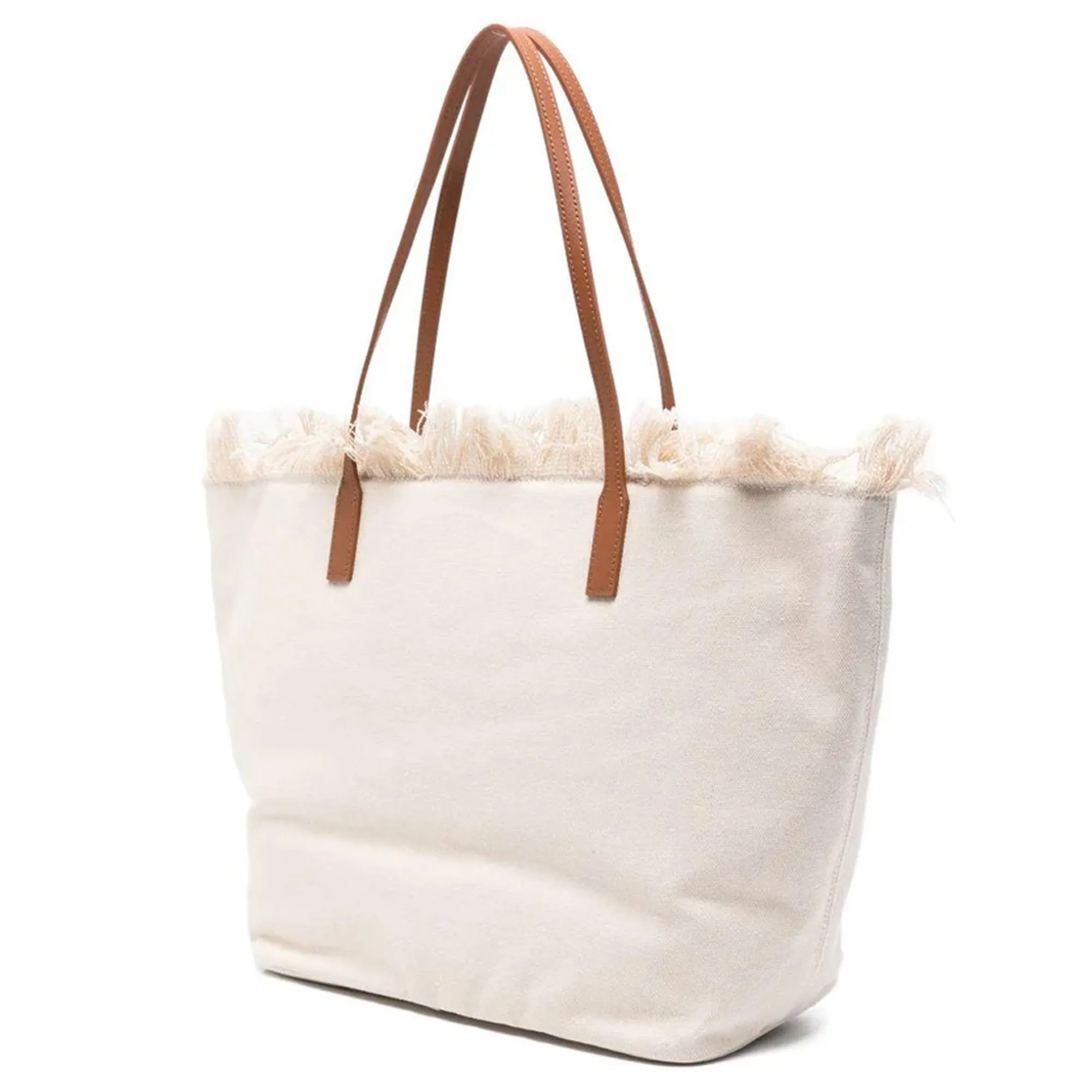 Mc2 Saint Barth B'City Bag With Fringe' White Cbf0001-00302L 180051