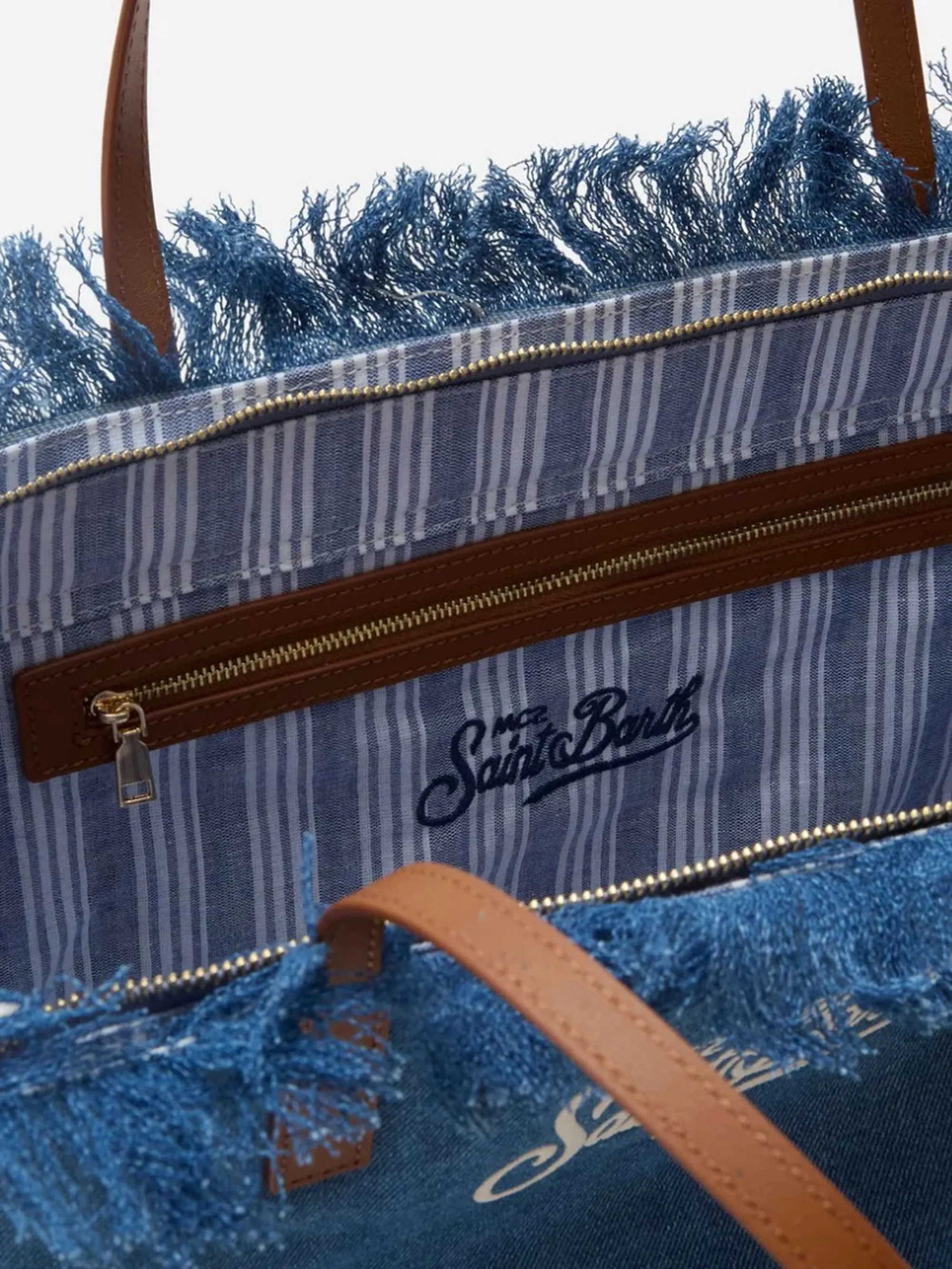 Mc2 Saint Barth B'City Frige Bag' Denim Cbf0001-00436L 177990