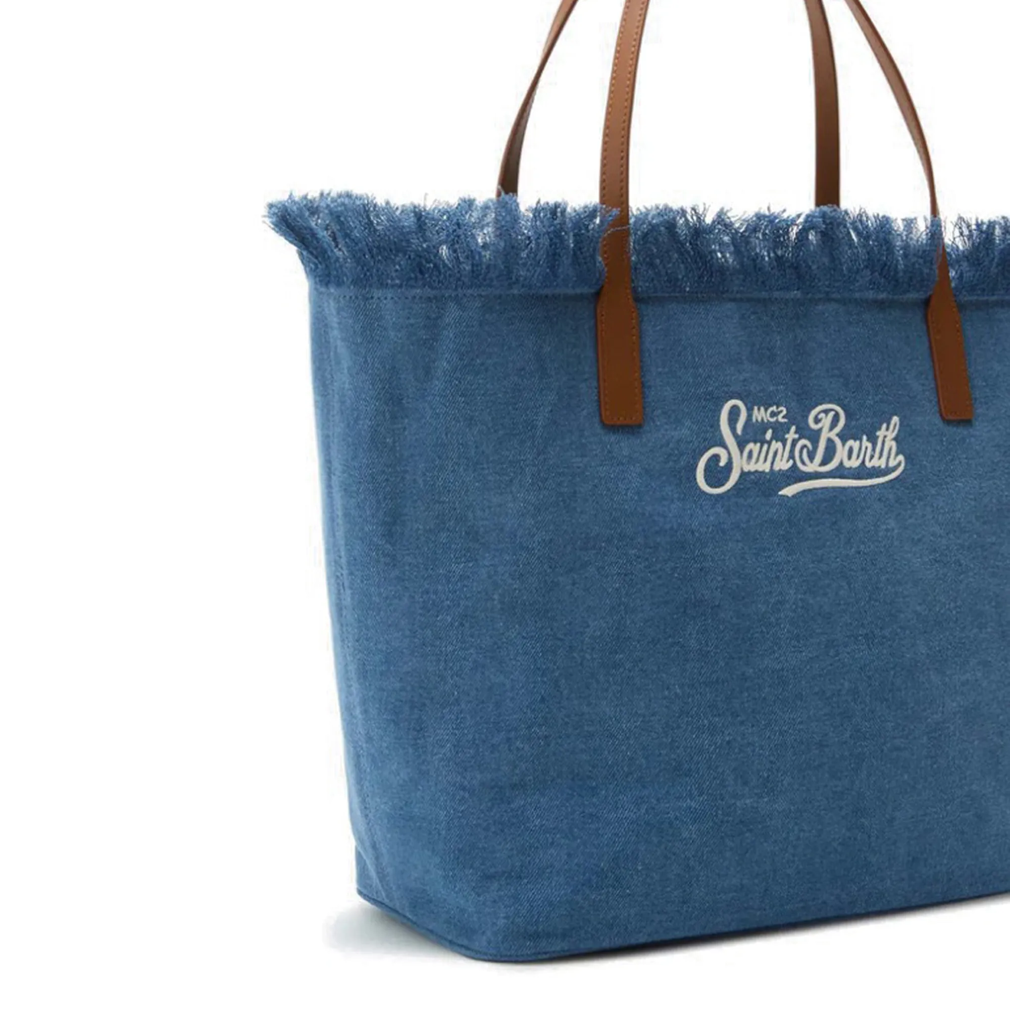 Mc2 Saint Barth Borsa City Frige Denim Cbf0001-00436L 178953