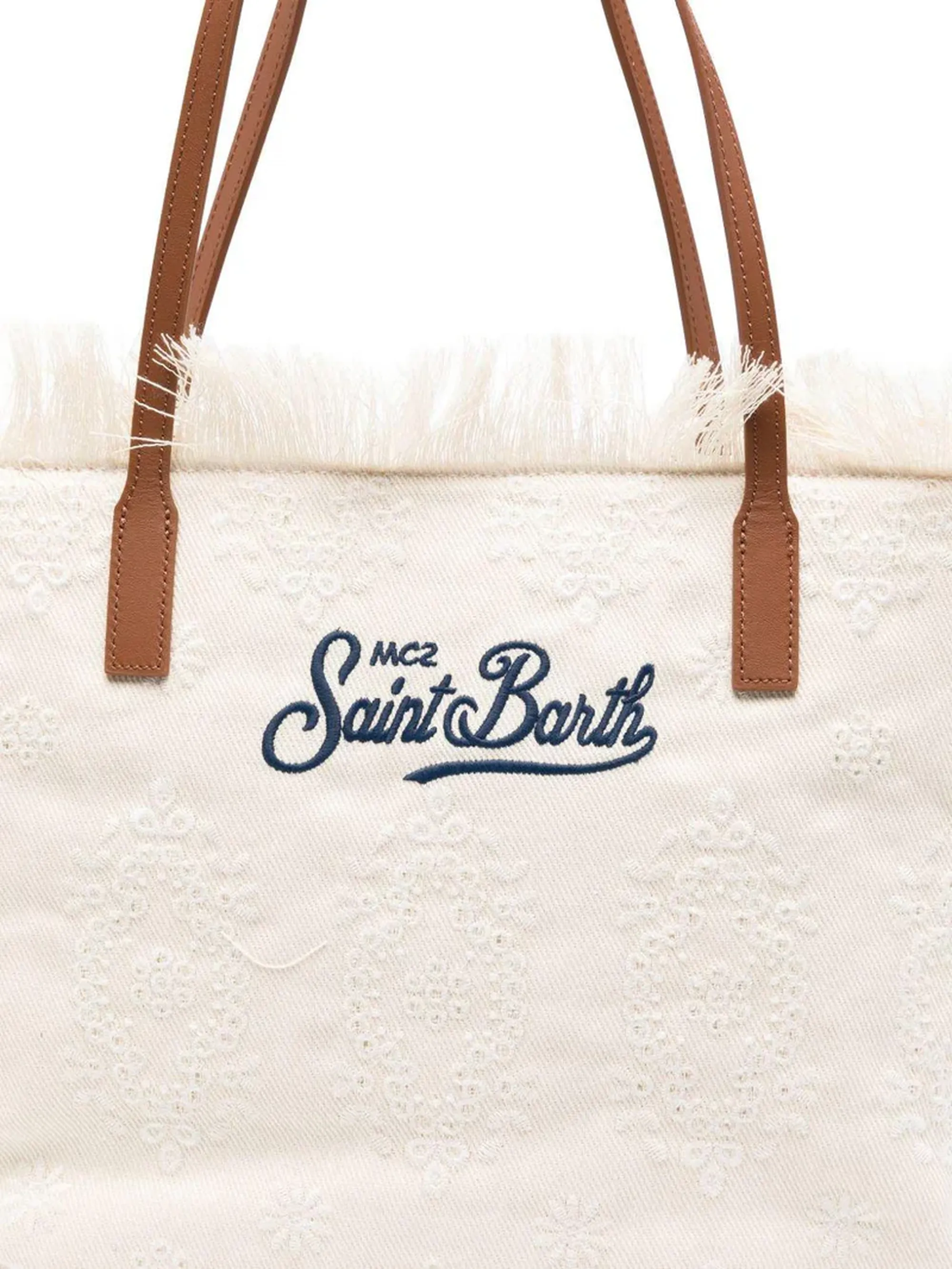 Mc2 Saint Barth B'City Frige Sangallo Bag' White Cbf0001-01034L 177998