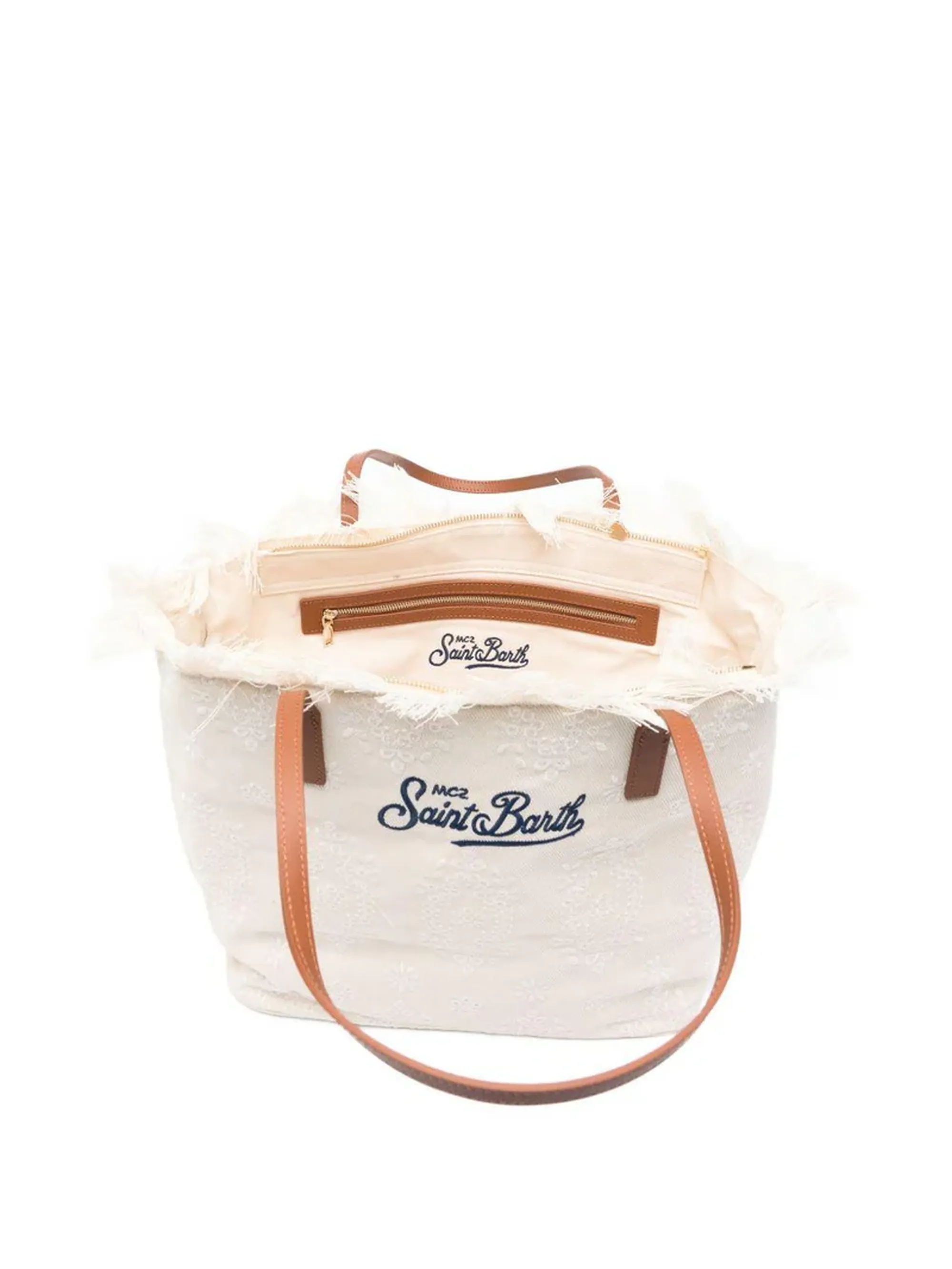 Mc2 Saint Barth B'City Frige Sangallo Bag' White Cbf0001-01034L 178000